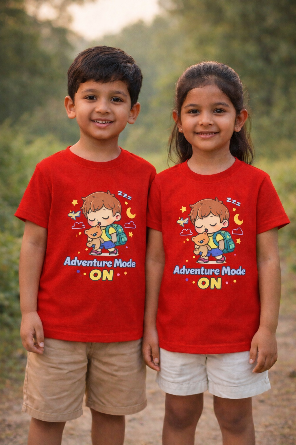 Adventure Mode On Sleepy Kids Adventure Travel T Shirt Adventure Hiking Camping Camper Van Beach Cruise Vacation Road Trip Wildlife Safari Wanderlust Explorer Nature Lover Mountain Outdoor Adventure Travel Vacation Camping Campfire Graphic Quote T shirt