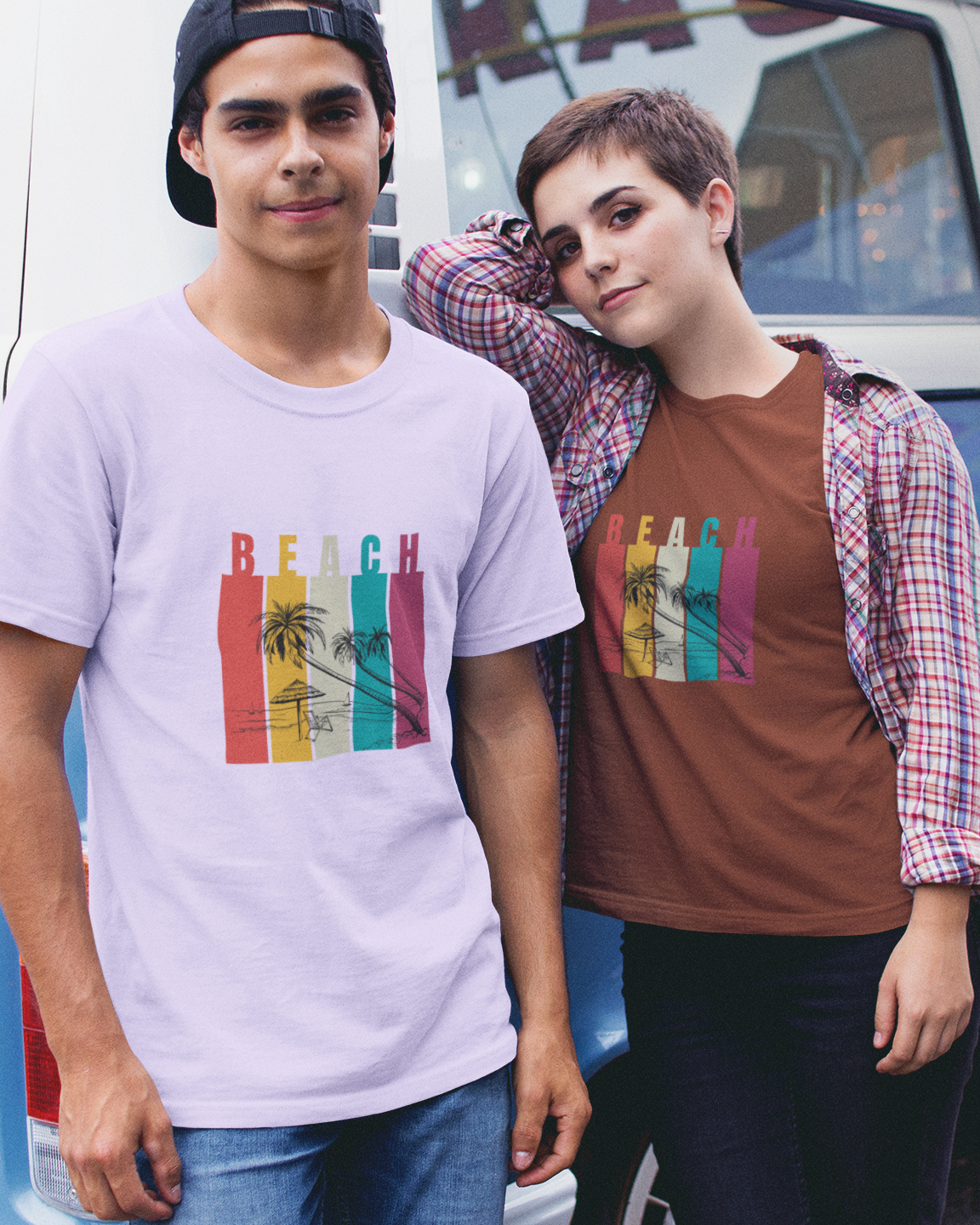 Unisex Beach Cotton T-Shirt