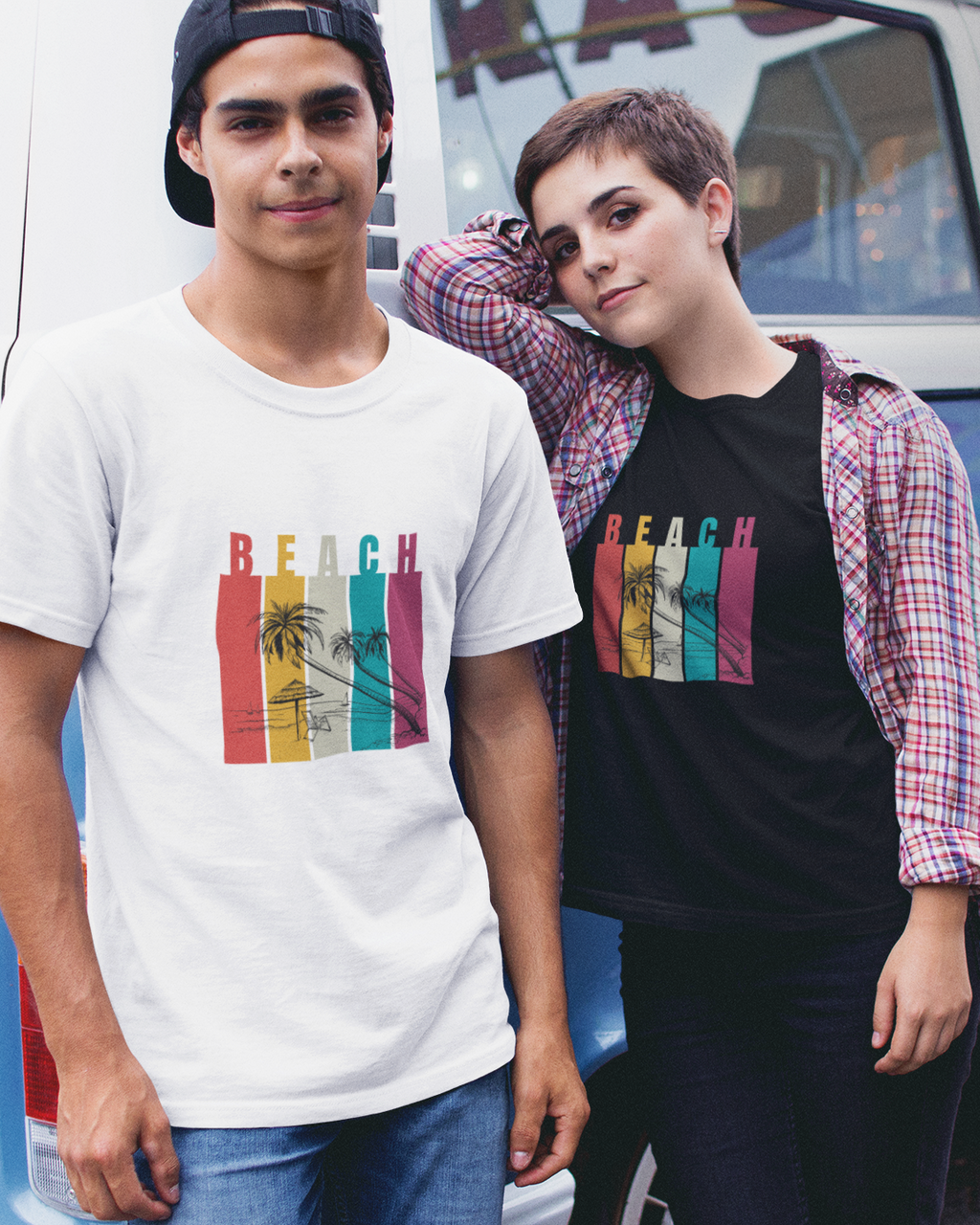 Unisex Beach Cotton T-Shirt