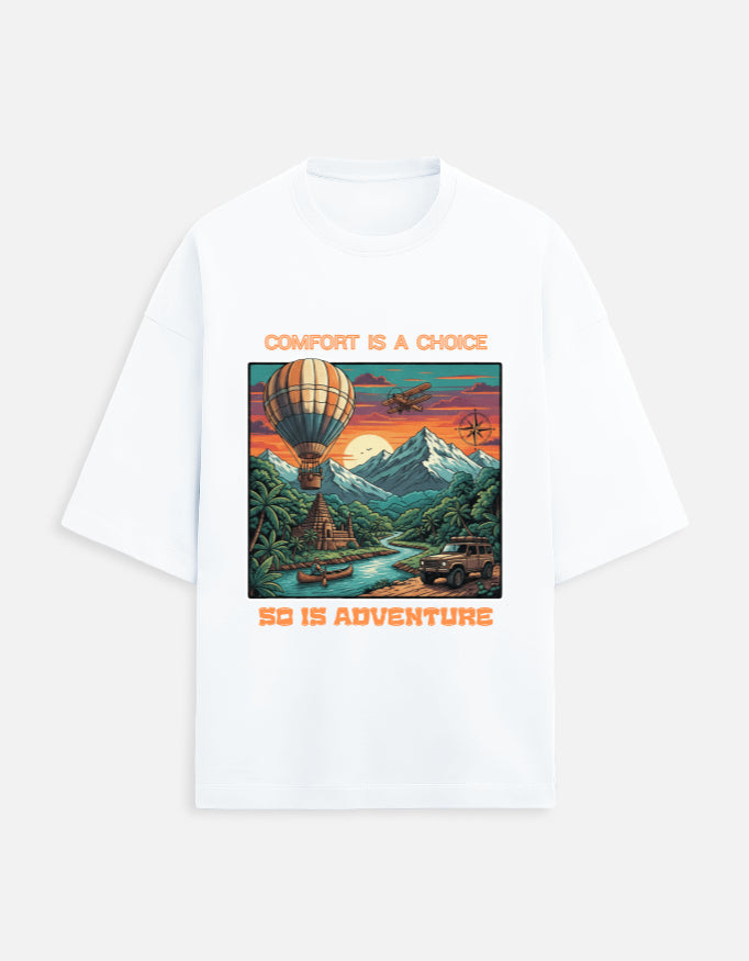 Comfort Is a Choice • Wear It Your Way (Tee • Hoodie • Crop • Oversized • Sweatshirt)