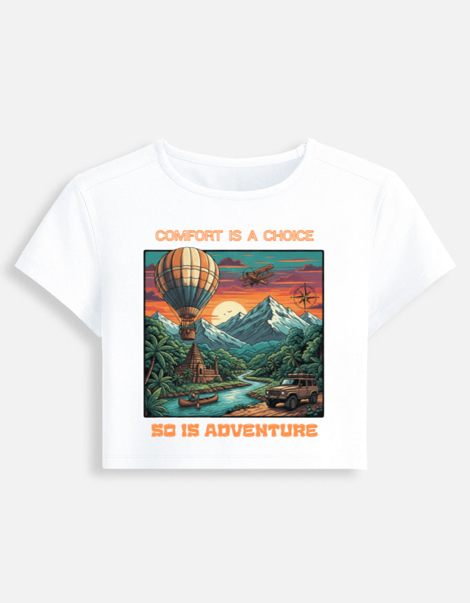 Comfort Is a Choice • Wear It Your Way (Tee • Hoodie • Crop • Oversized • Sweatshirt)