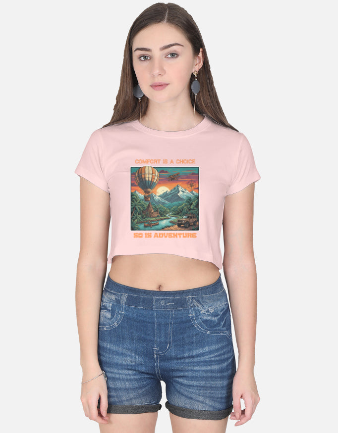 Comfort Is a Choice • Wear It Your Way (Tee • Hoodie • Crop • Oversized • Sweatshirt)