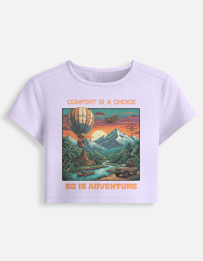 Comfort Is a Choice • Wear It Your Way (Tee • Hoodie • Crop • Oversized • Sweatshirt)