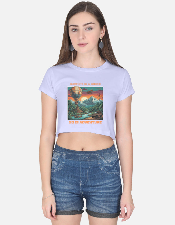 Comfort Is a Choice • Wear It Your Way (Tee • Hoodie • Crop • Oversized • Sweatshirt)