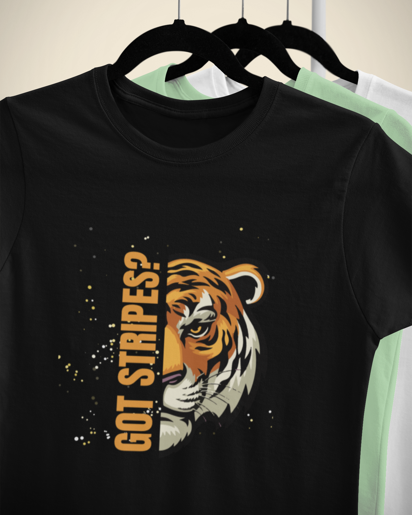 Unisex Got Stripes Tiger Safari Cotton T shirt