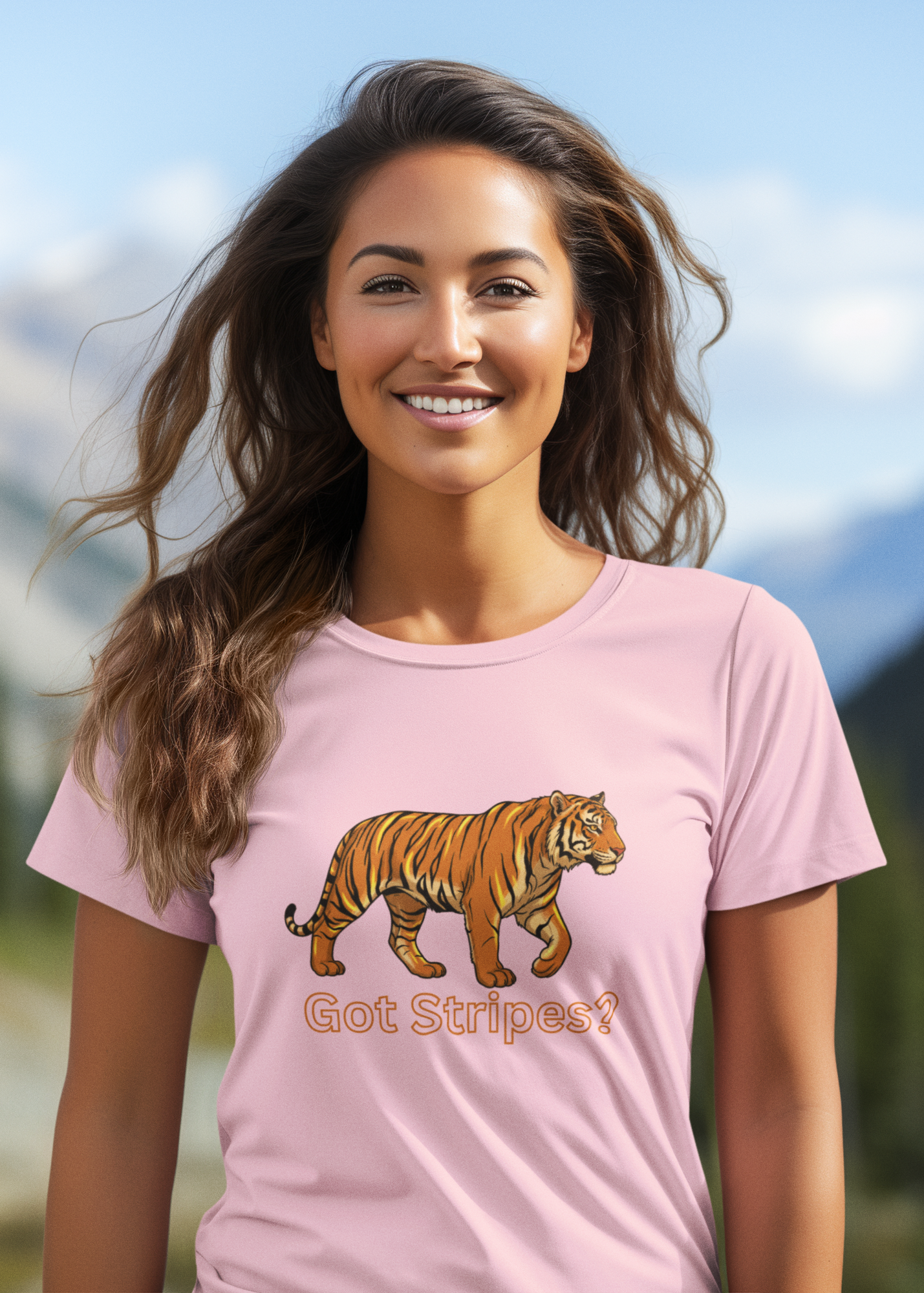 Unisex Tiger Safari Cotton T-Shirt