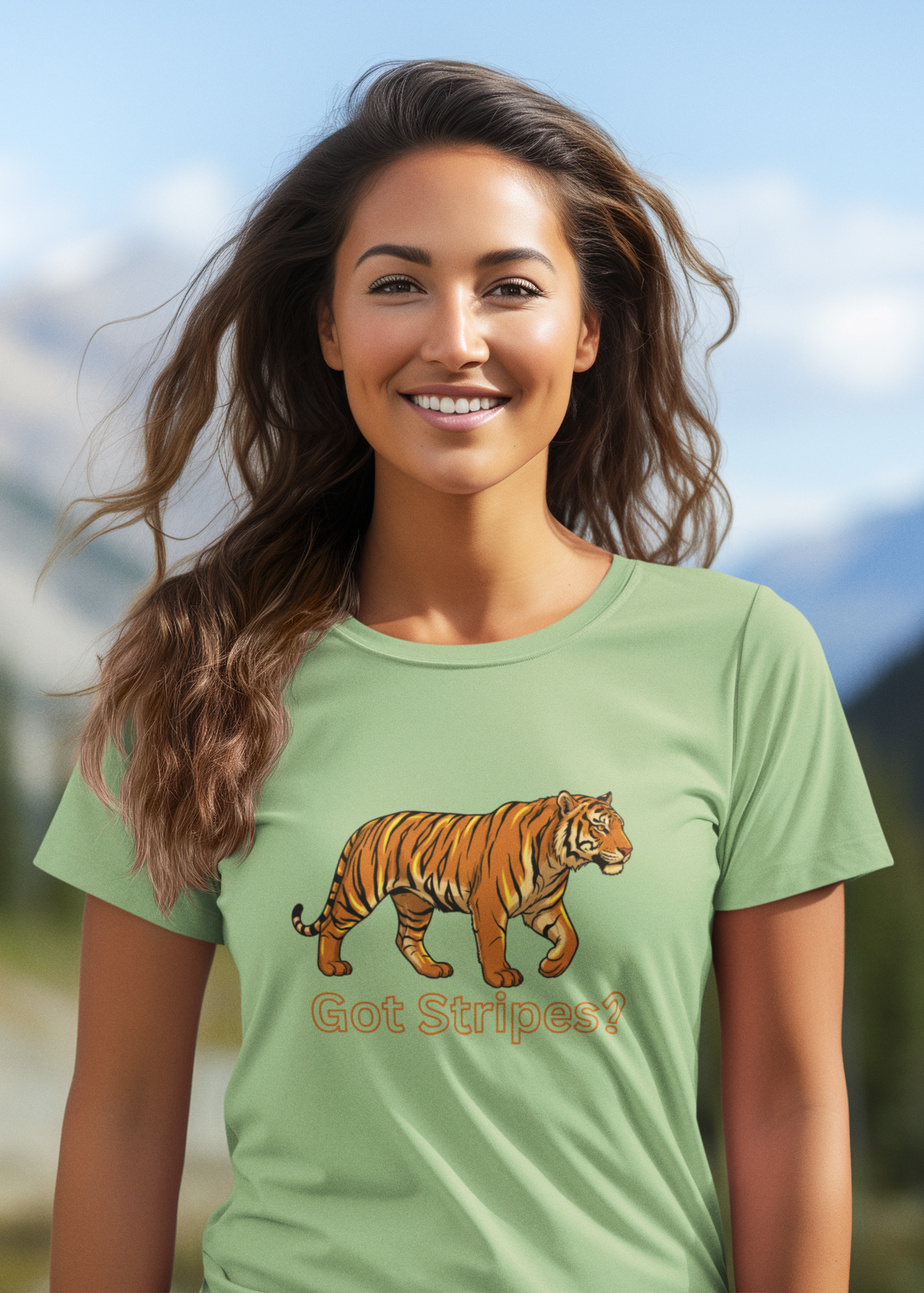 Unisex Tiger Safari Cotton T-Shirt