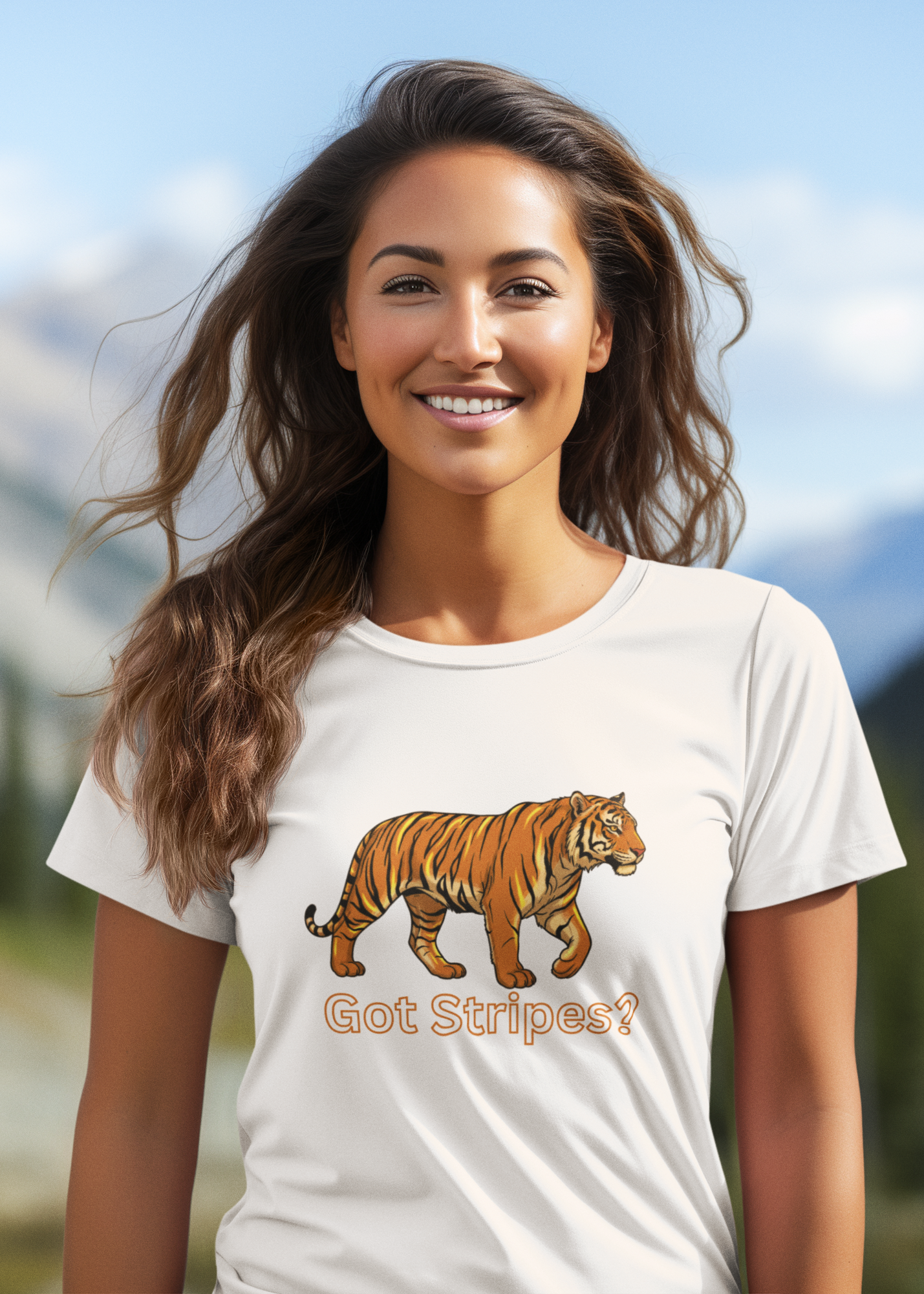 Unisex Tiger Safari Cotton T-Shirt
