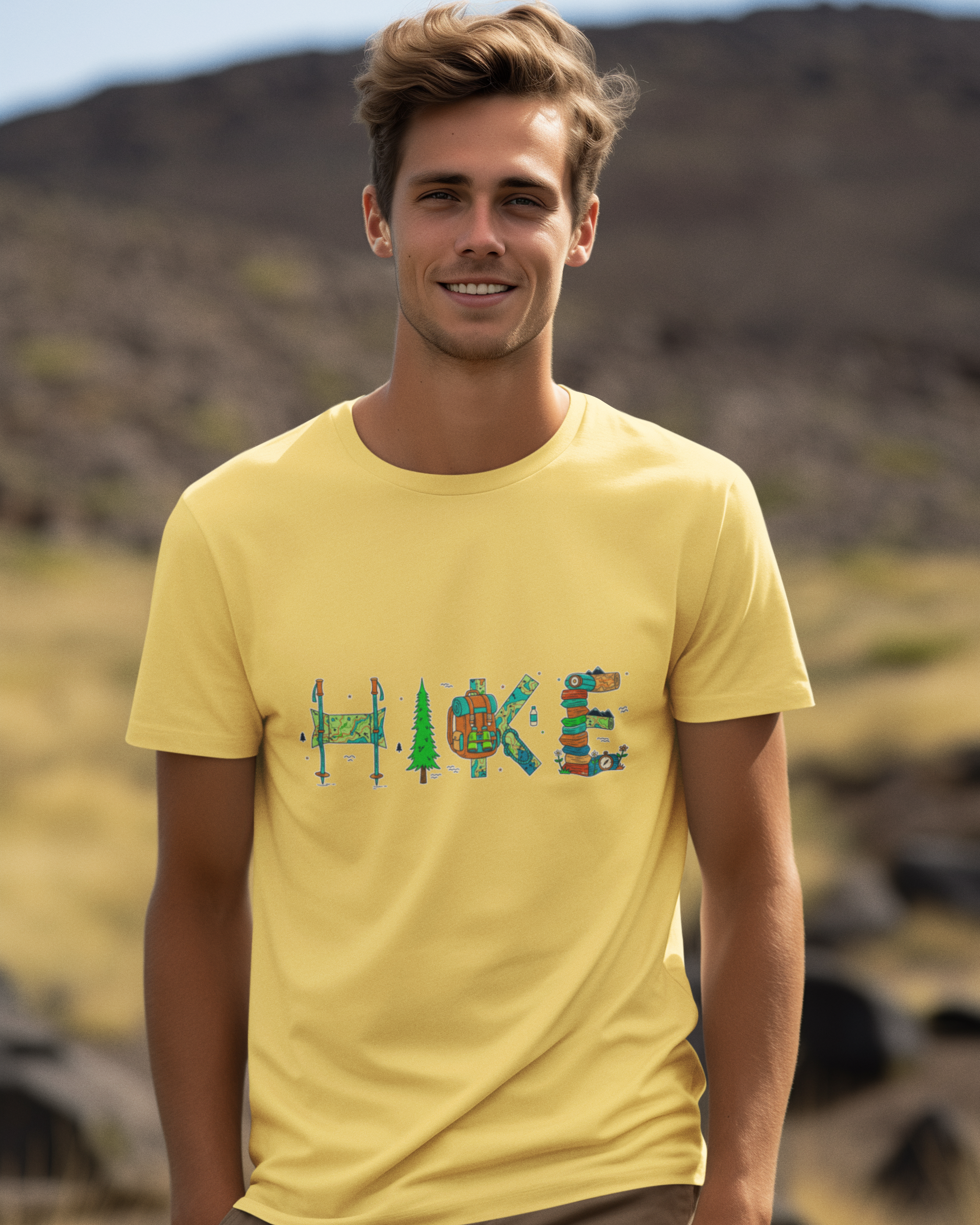 Unisex Hike Cotton T shirt