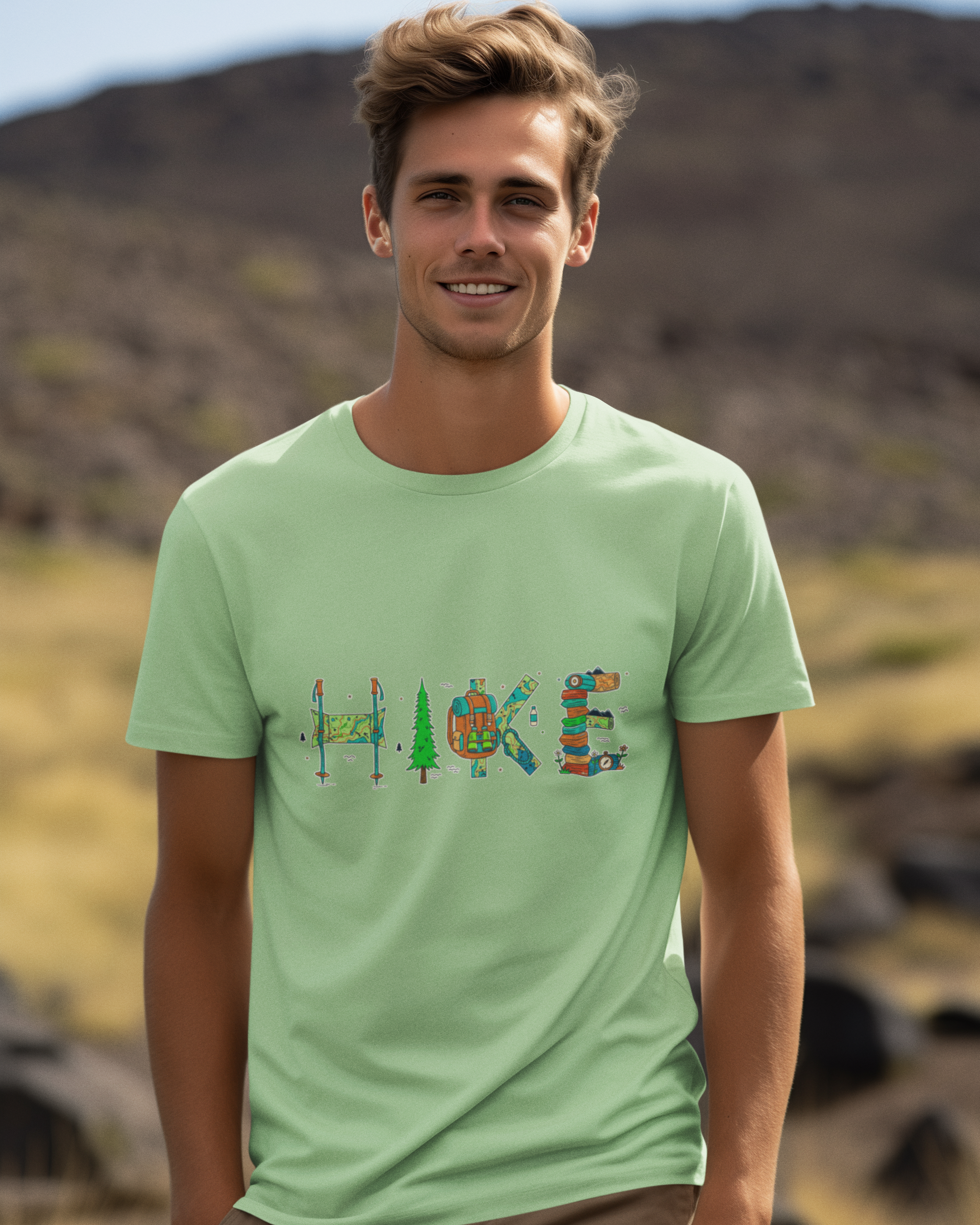 Unisex Hike Cotton T shirt