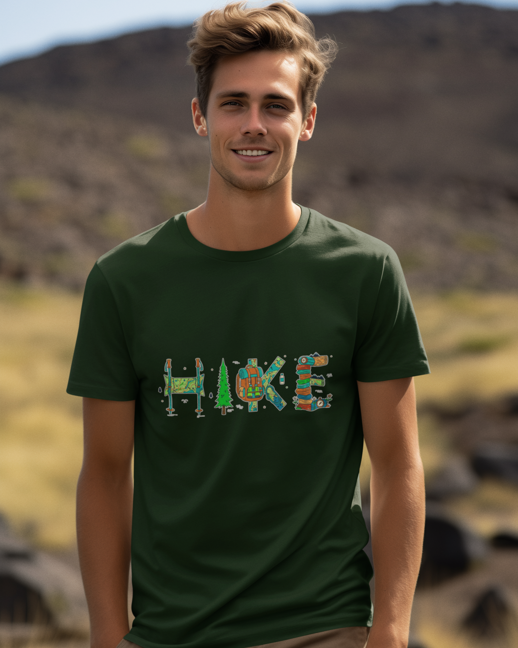Unisex Hike Cotton T shirt