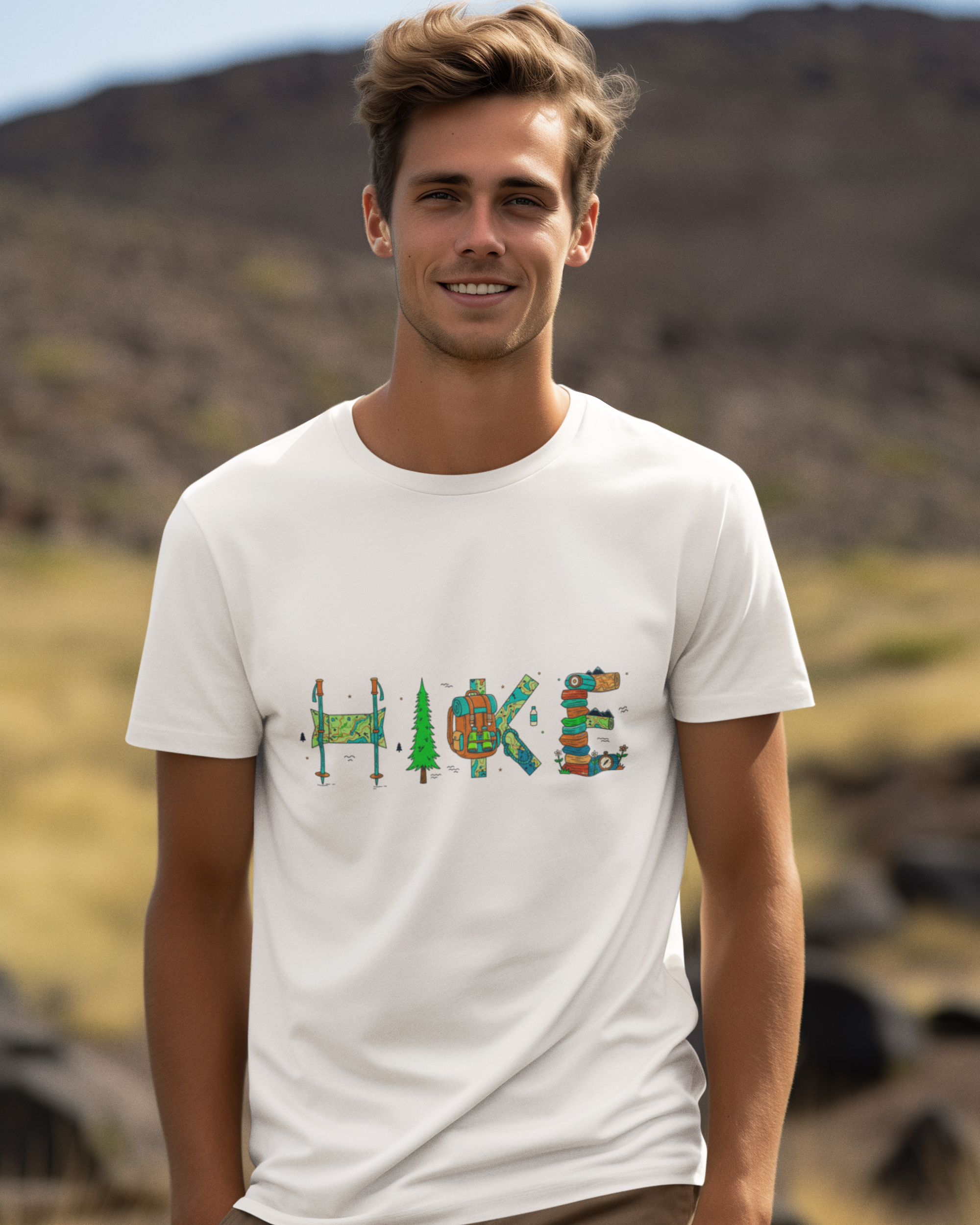 Unisex Hike Cotton T shirt