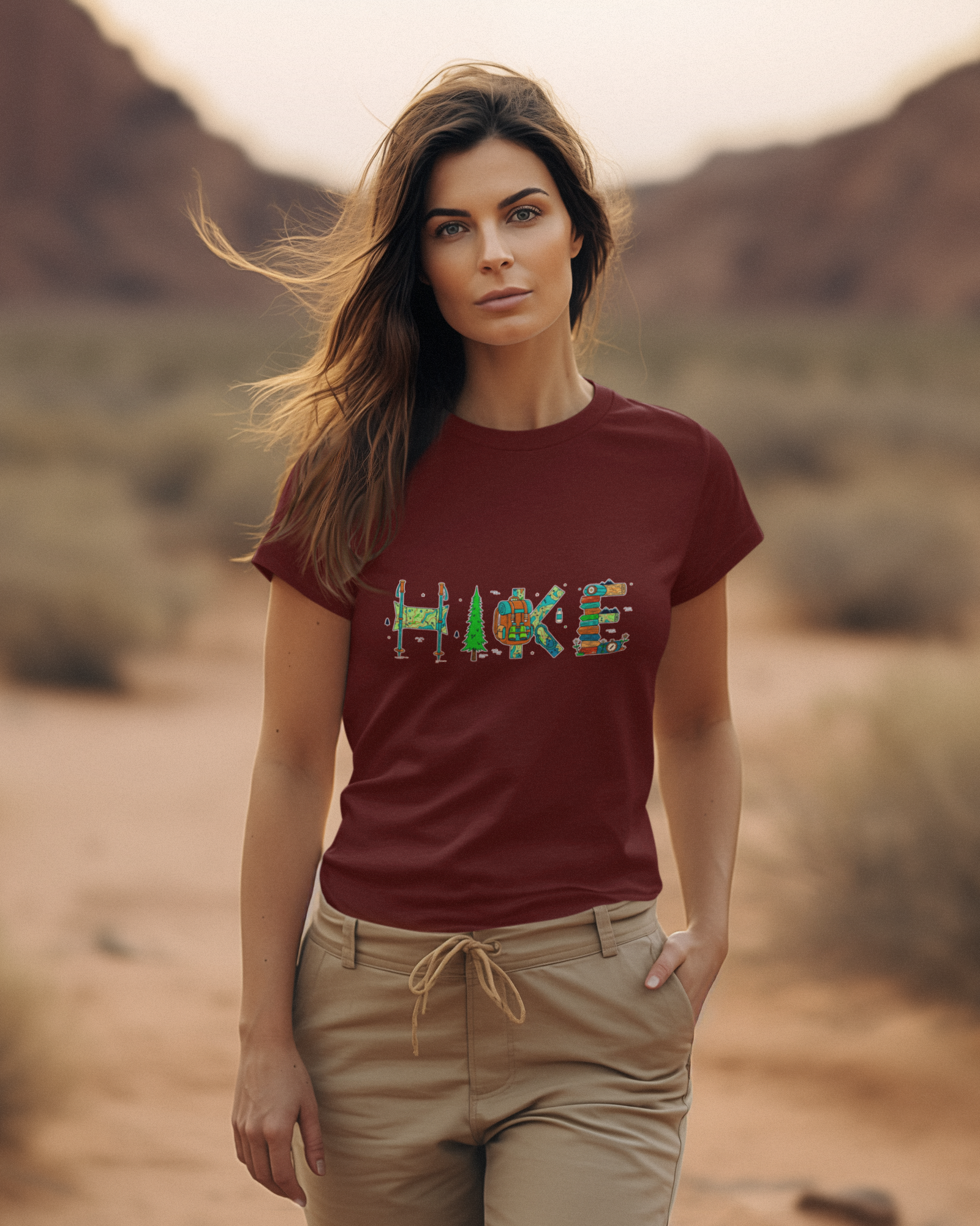 Unisex Hike Cotton T shirt