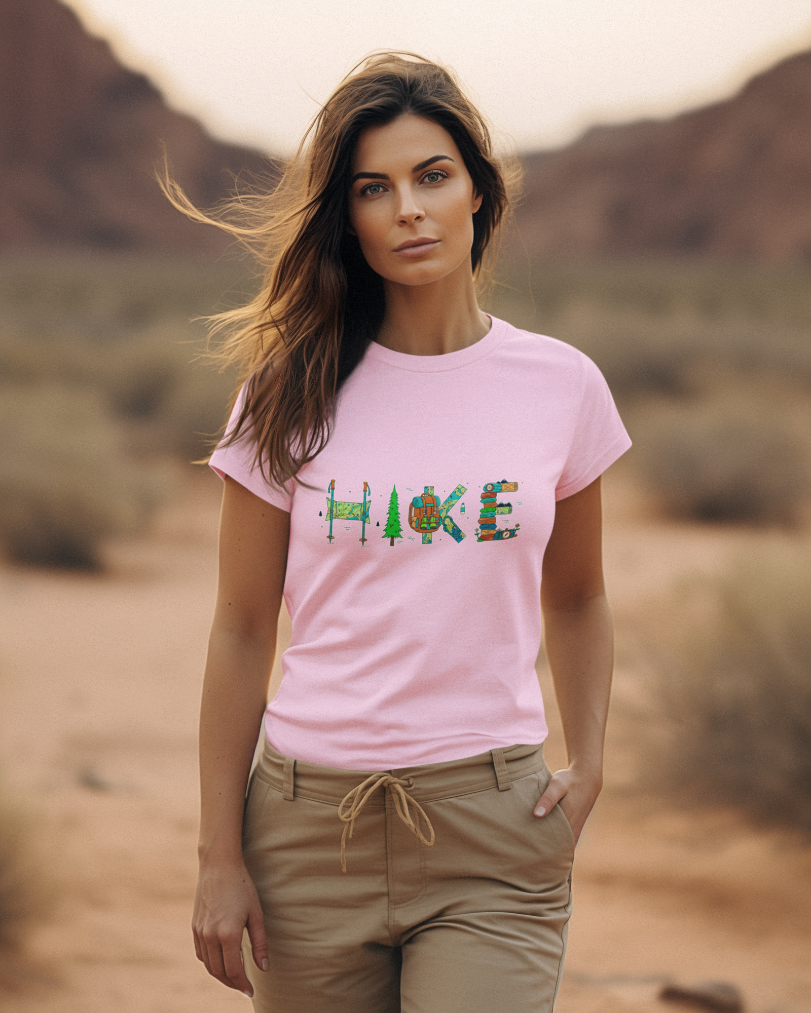 Unisex Hike Cotton T shirt