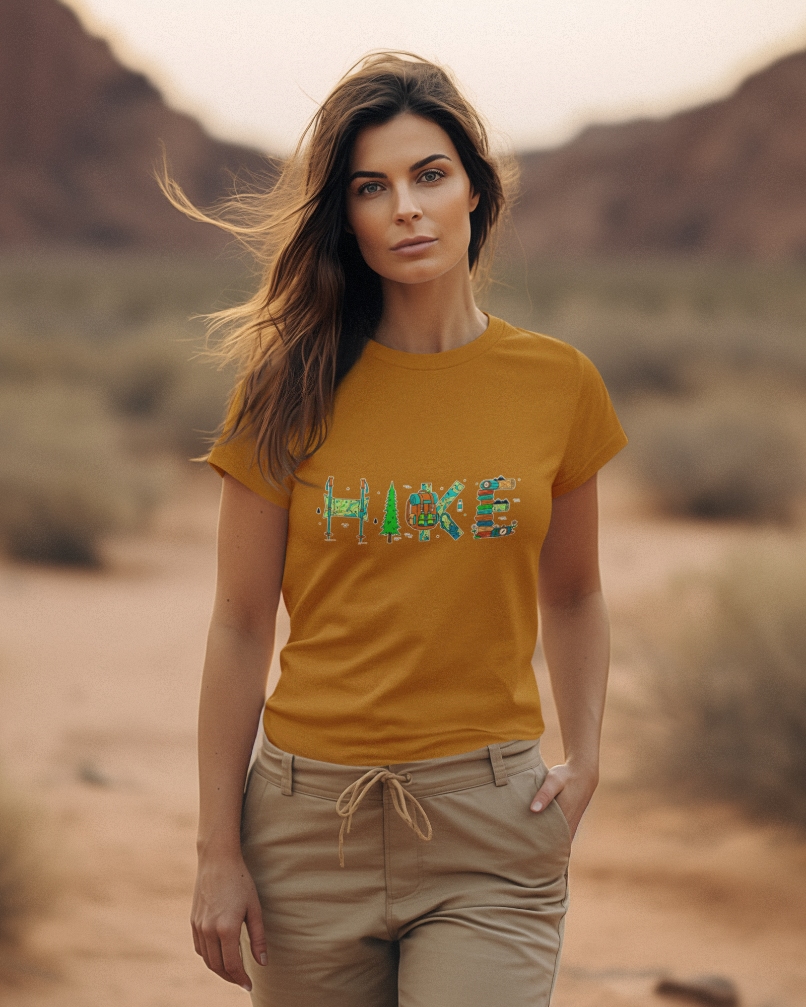 Unisex Hike Cotton T shirt