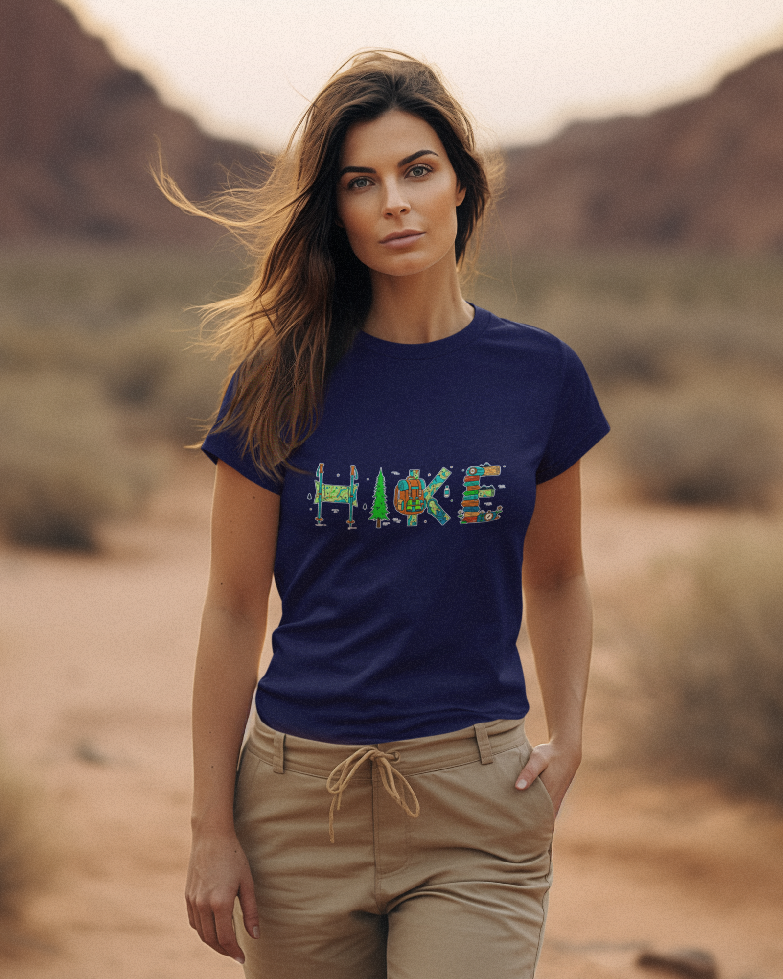 Unisex Hike Cotton T shirt