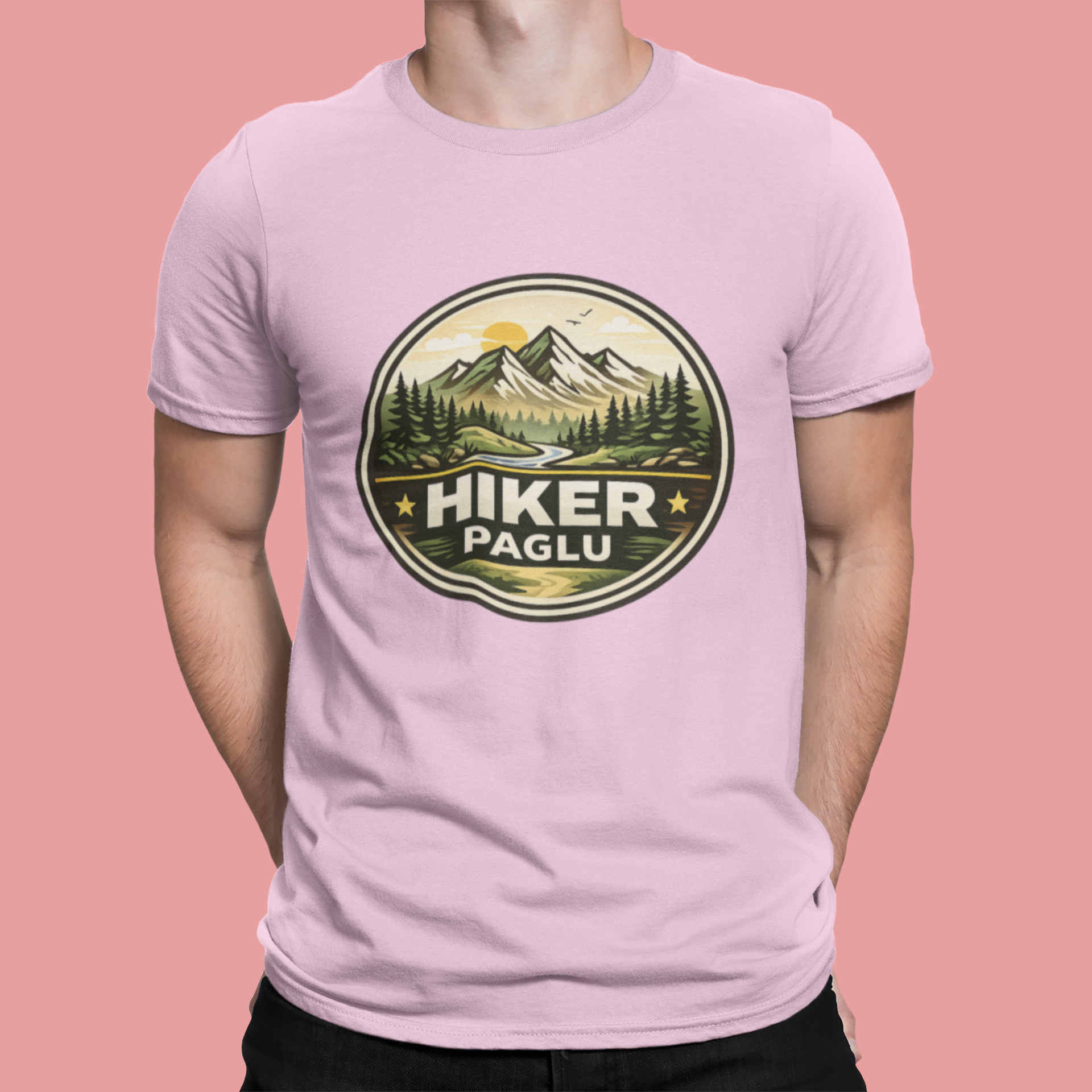 Hiker Paglu Travel T Shirt