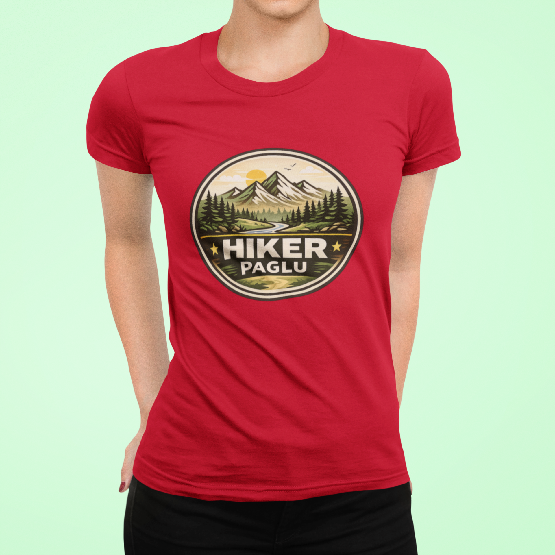 Hiker Paglu Travel T Shirt