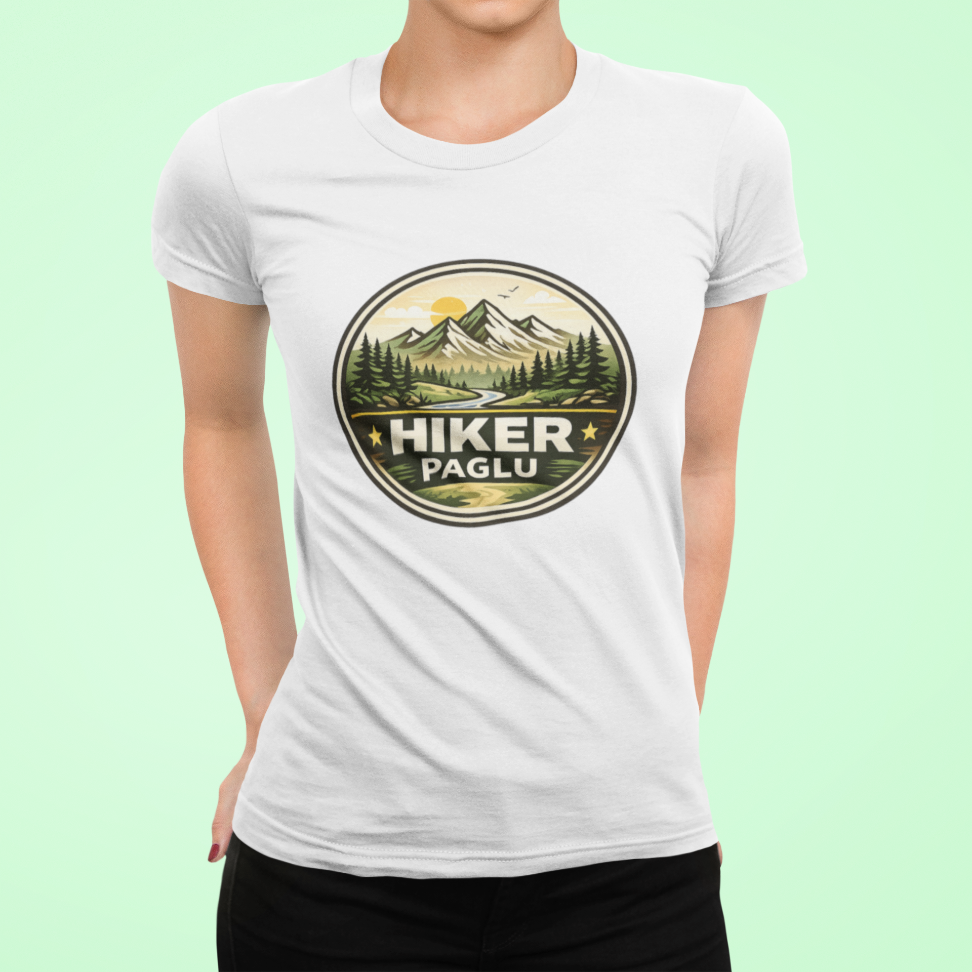 Hiker Paglu Travel T Shirt