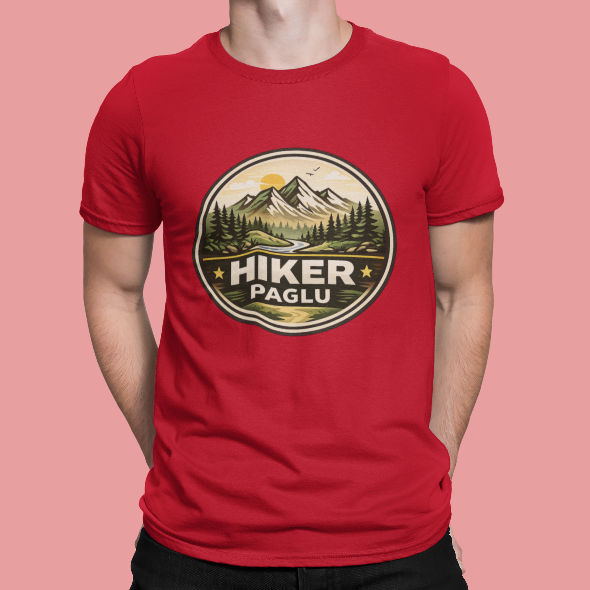 Hiker Paglu Travel T Shirt
