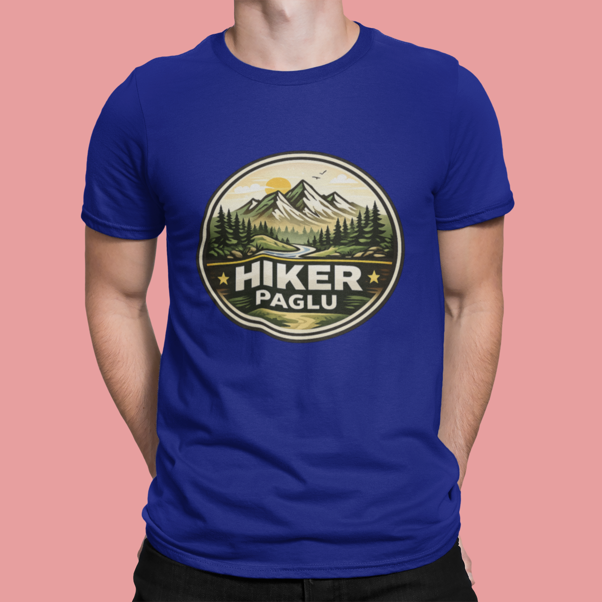Hiker Paglu Travel T Shirt