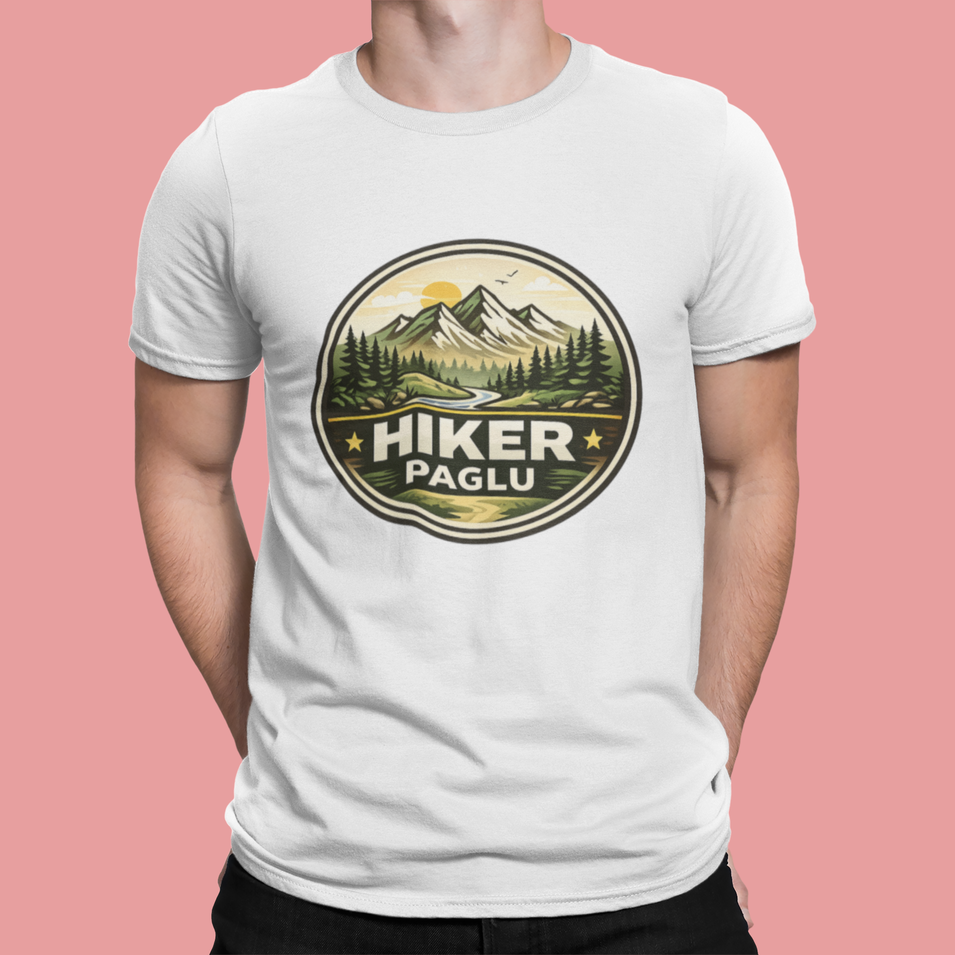 Hiker Paglu Travel T Shirt
