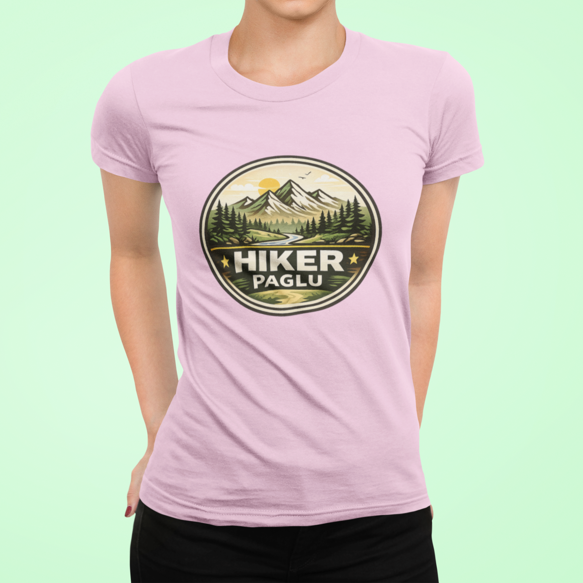Hiker Paglu Travel T Shirt