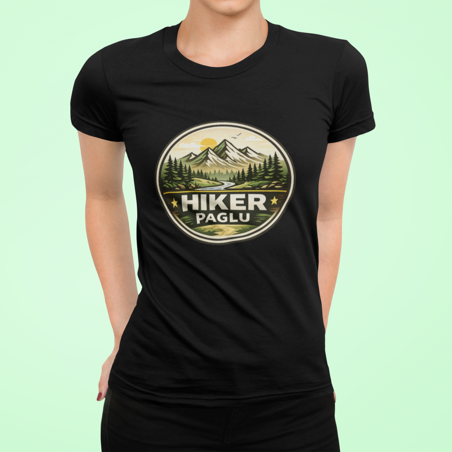 Hiker Paglu Travel T Shirt
