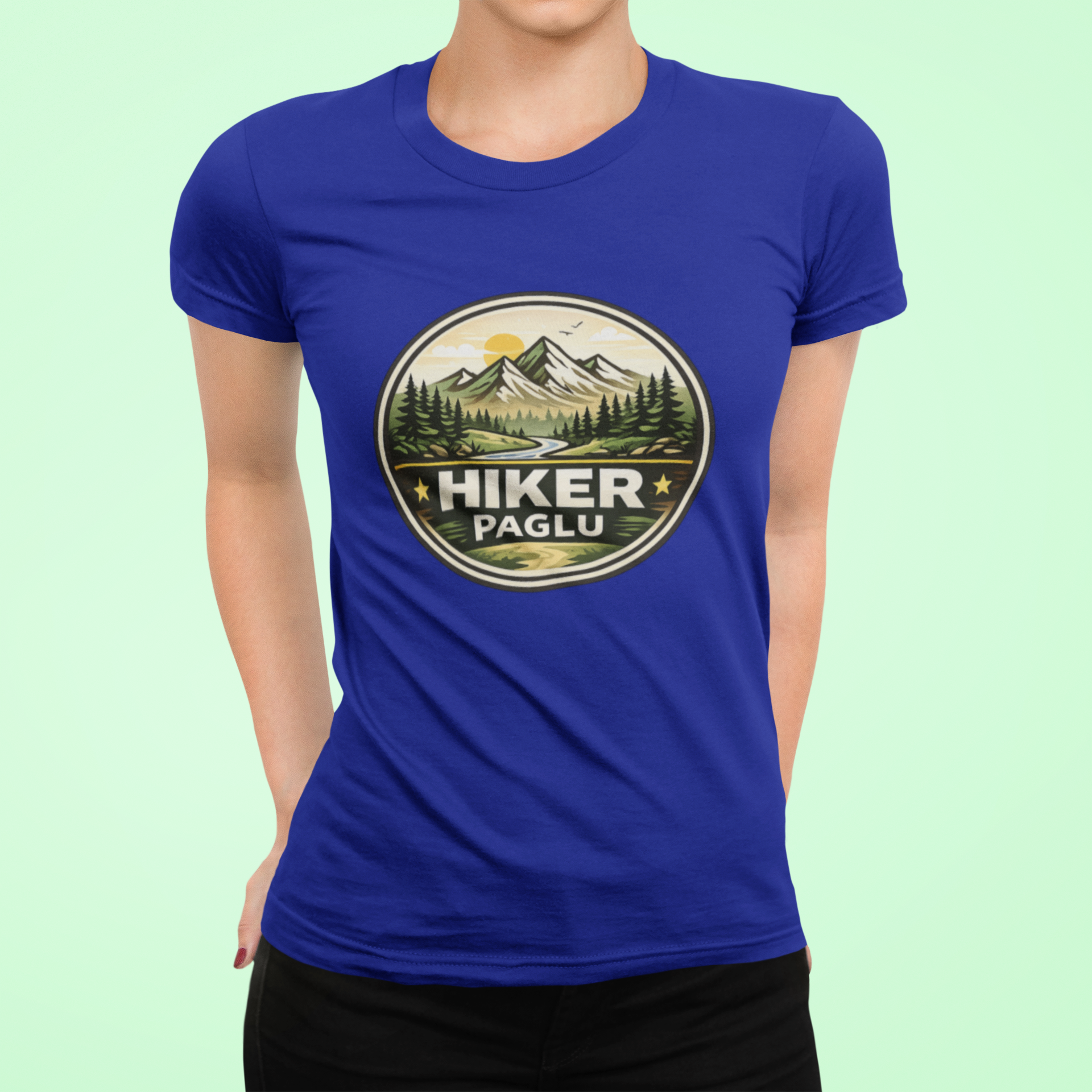 Hiker Paglu Travel T Shirt