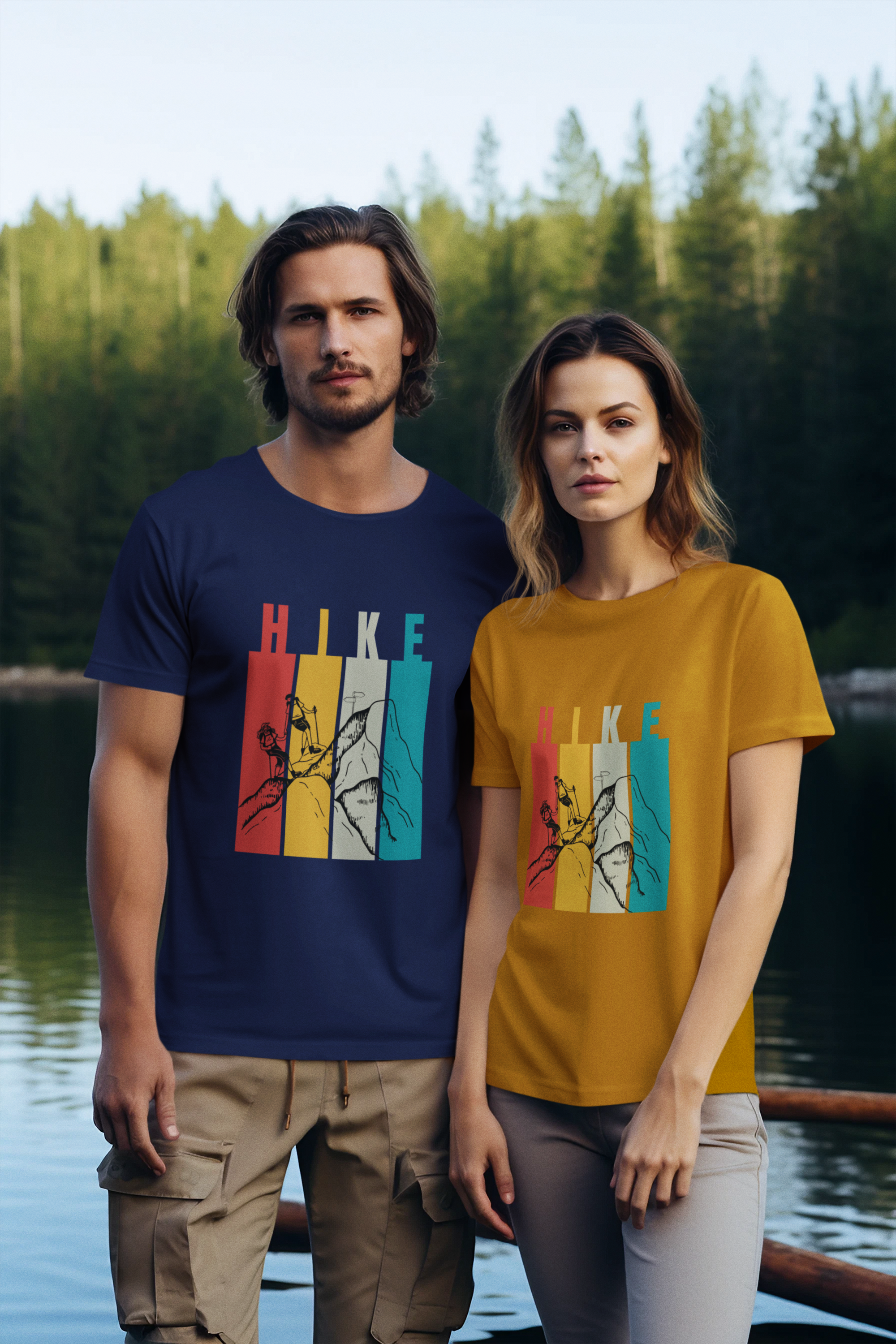 Unisex Hike Cotton T shirt