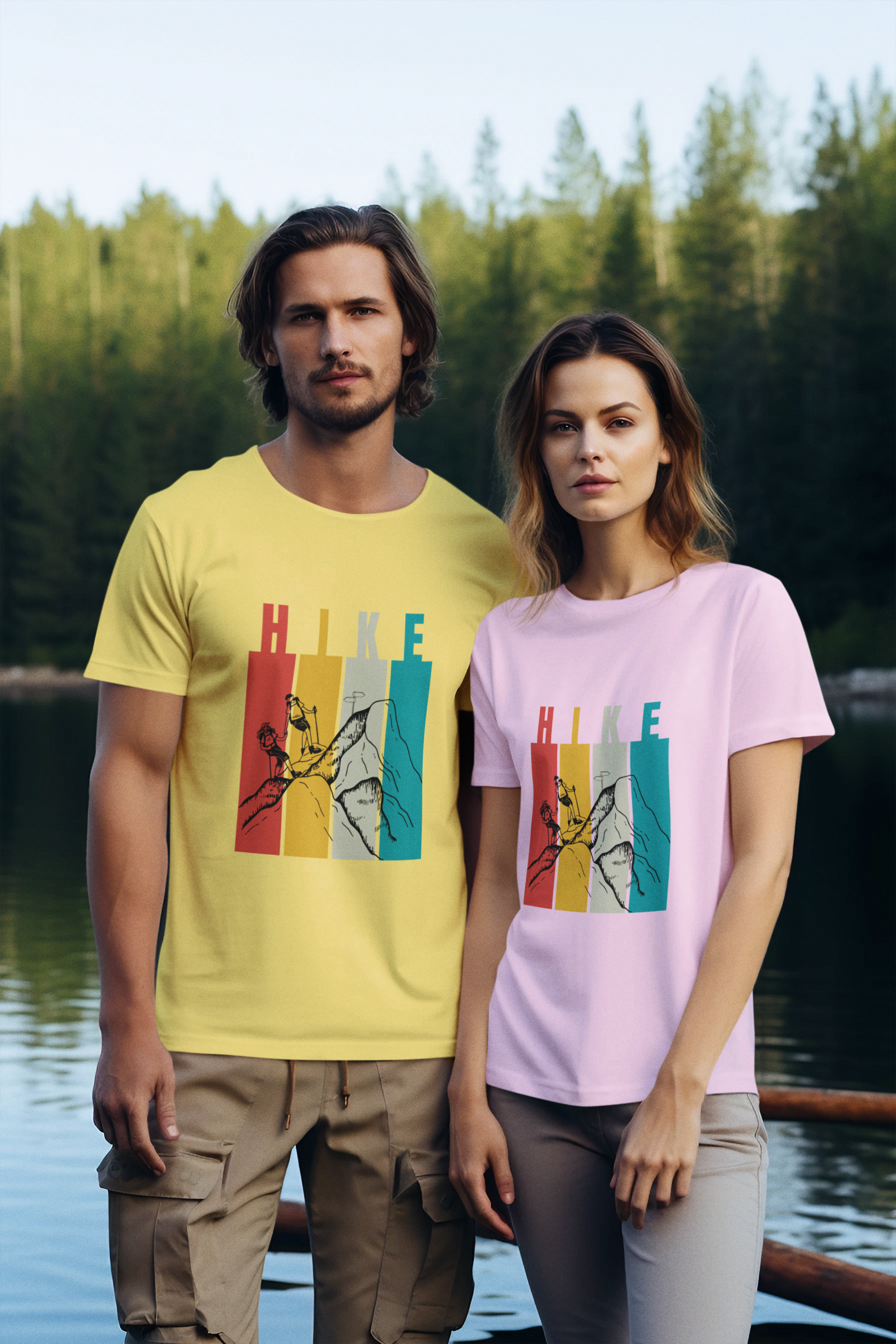 Unisex Hike Cotton T shirt