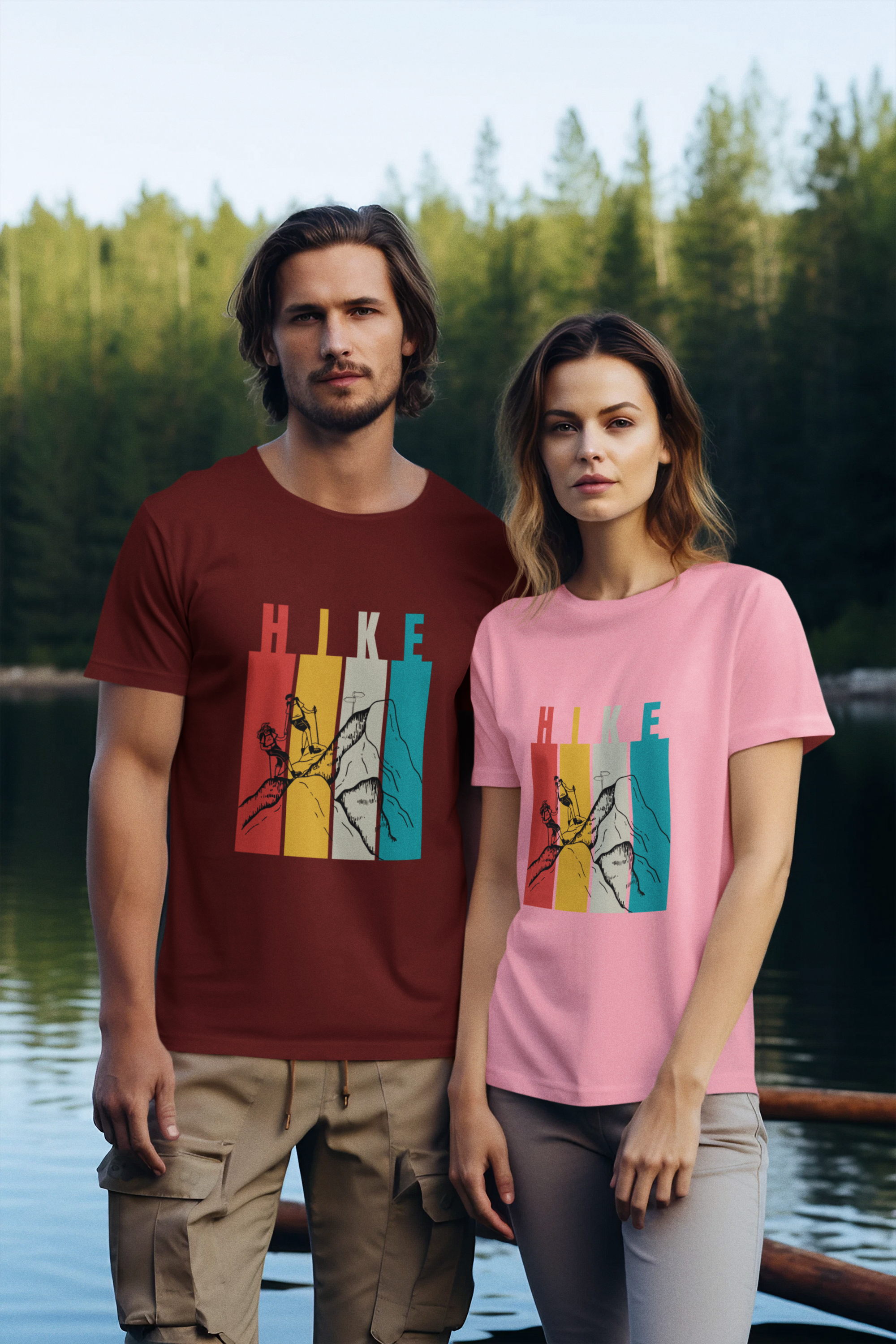 Unisex Hike Cotton T shirt