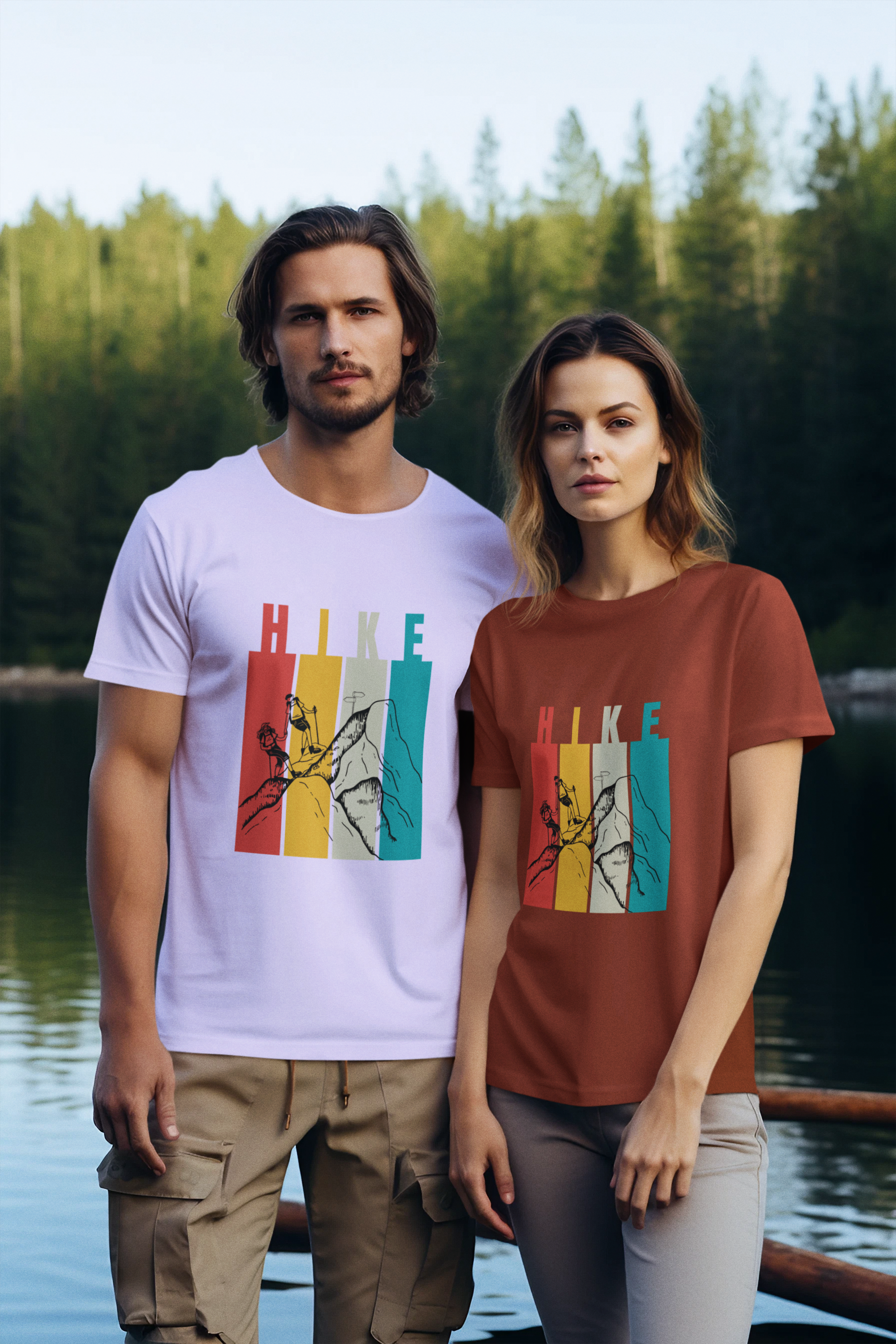 Unisex Hike Cotton T shirt