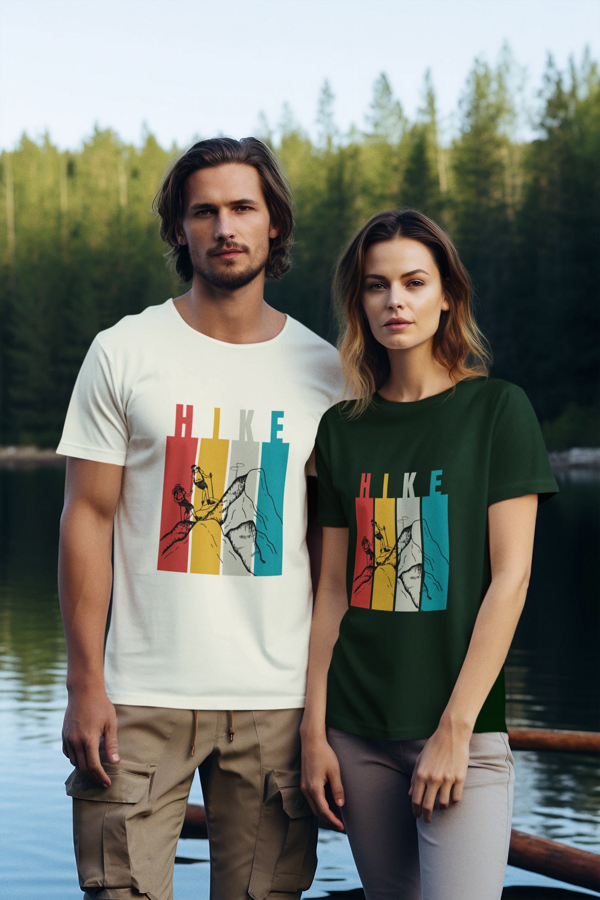 Unisex Hike Cotton T shirt