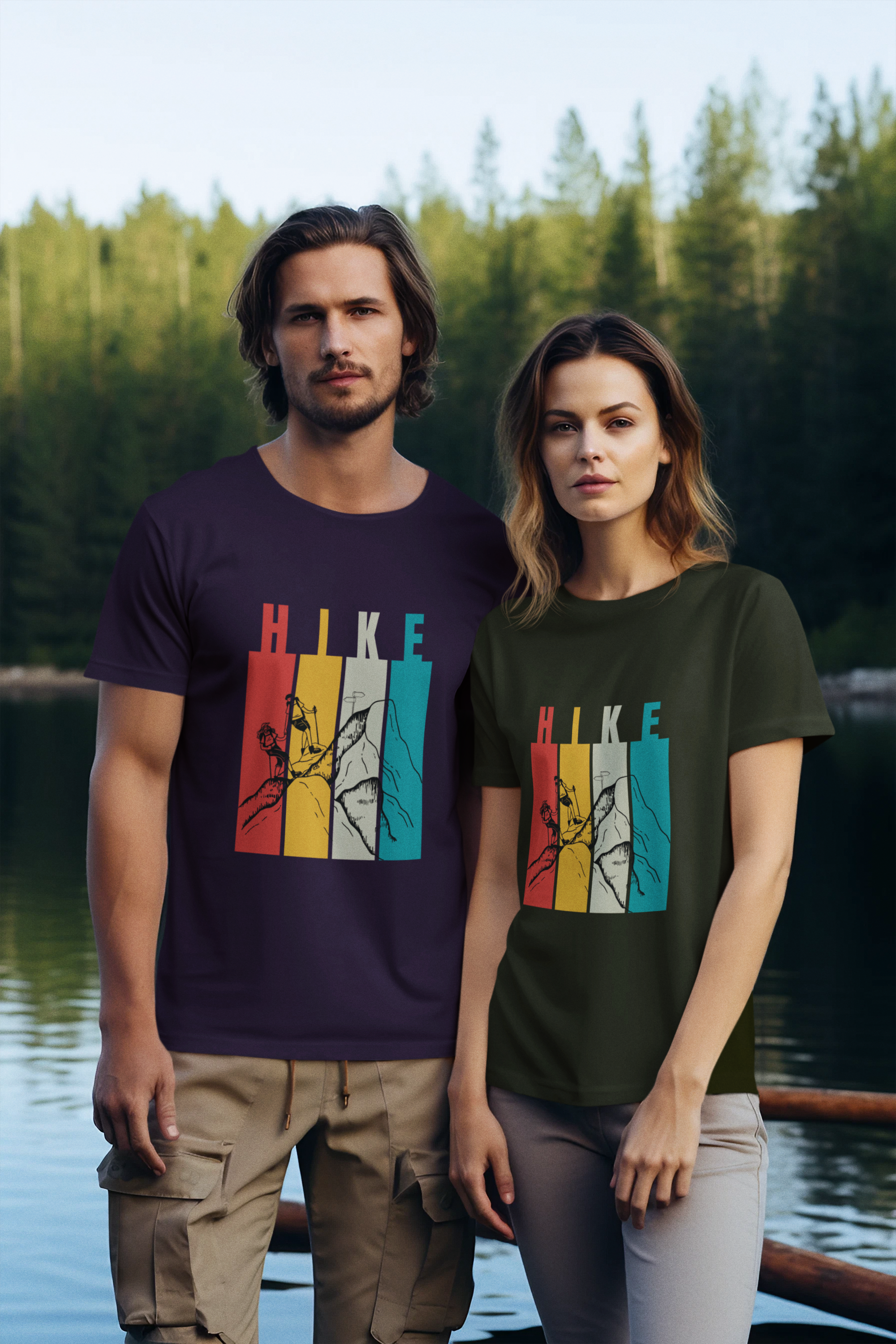 Unisex Hike Cotton T shirt