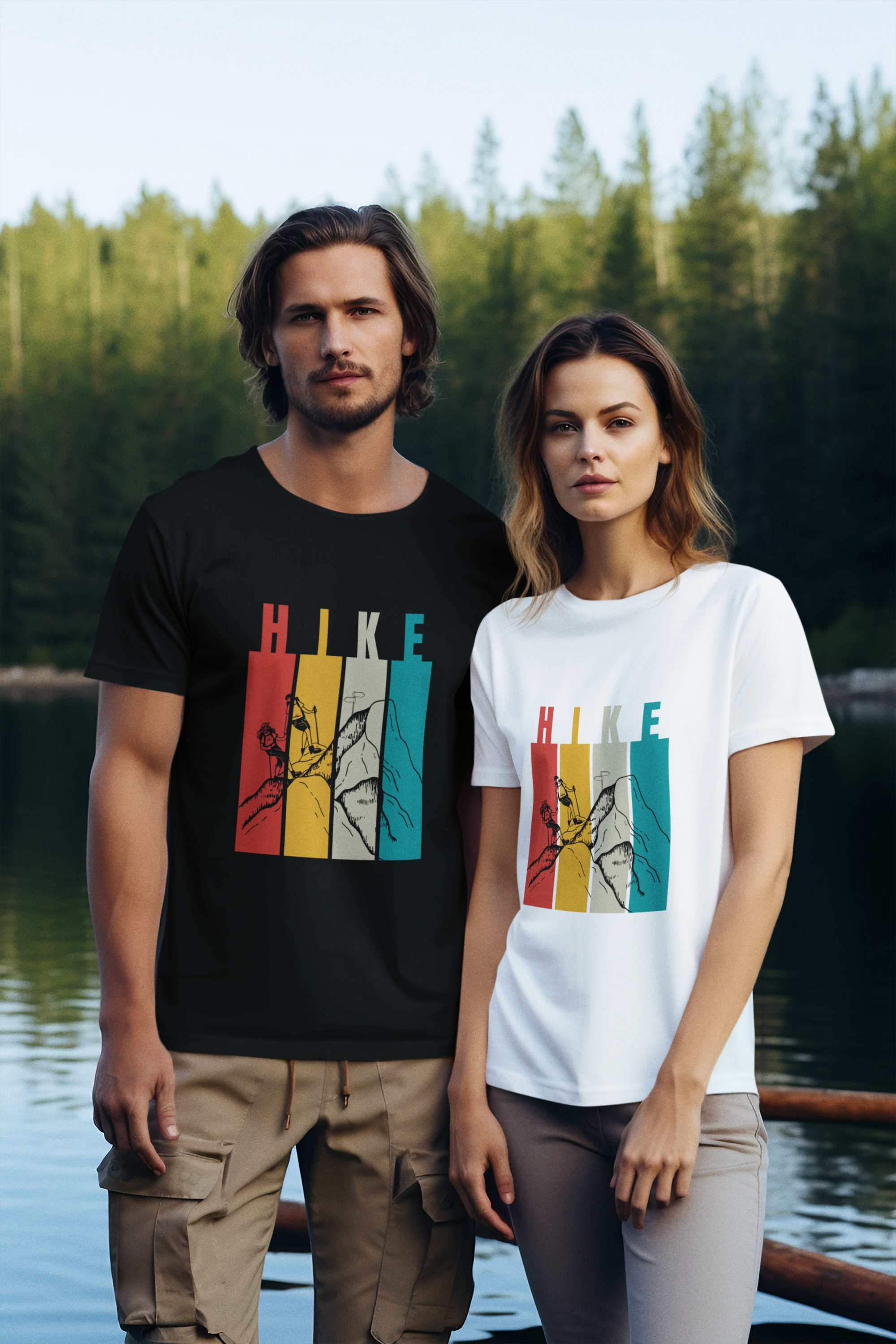 Unisex Hike Cotton T shirt