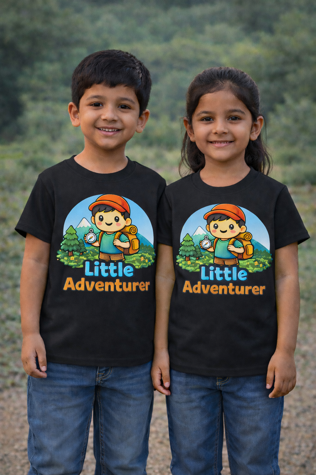Little Adventurer Kids Adventure Travel T Shirt Adventure Hiking Camping Camper Van Beach Cruise Vacation Road Trip Wildlife Safari Wanderlust Explorer Nature Lover Mountain Outdoor Adventure Travel Vacation Camping Campfire Graphic Quote T shirt