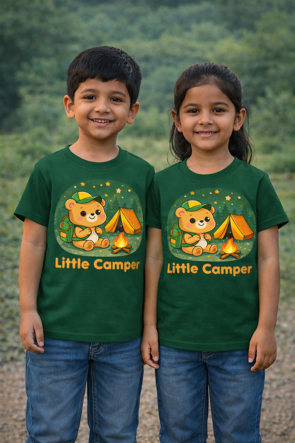 Little Camper Kids Camping Travel T shirt Adventure Hiking Camping Camper Van Beach Cruise Vacation Road Trip Wildlife Safari Wanderlust Explorer Nature Lover Mountain Outdoor Adventure Travel Vacation Camping Campfire Graphic Quote T shirt