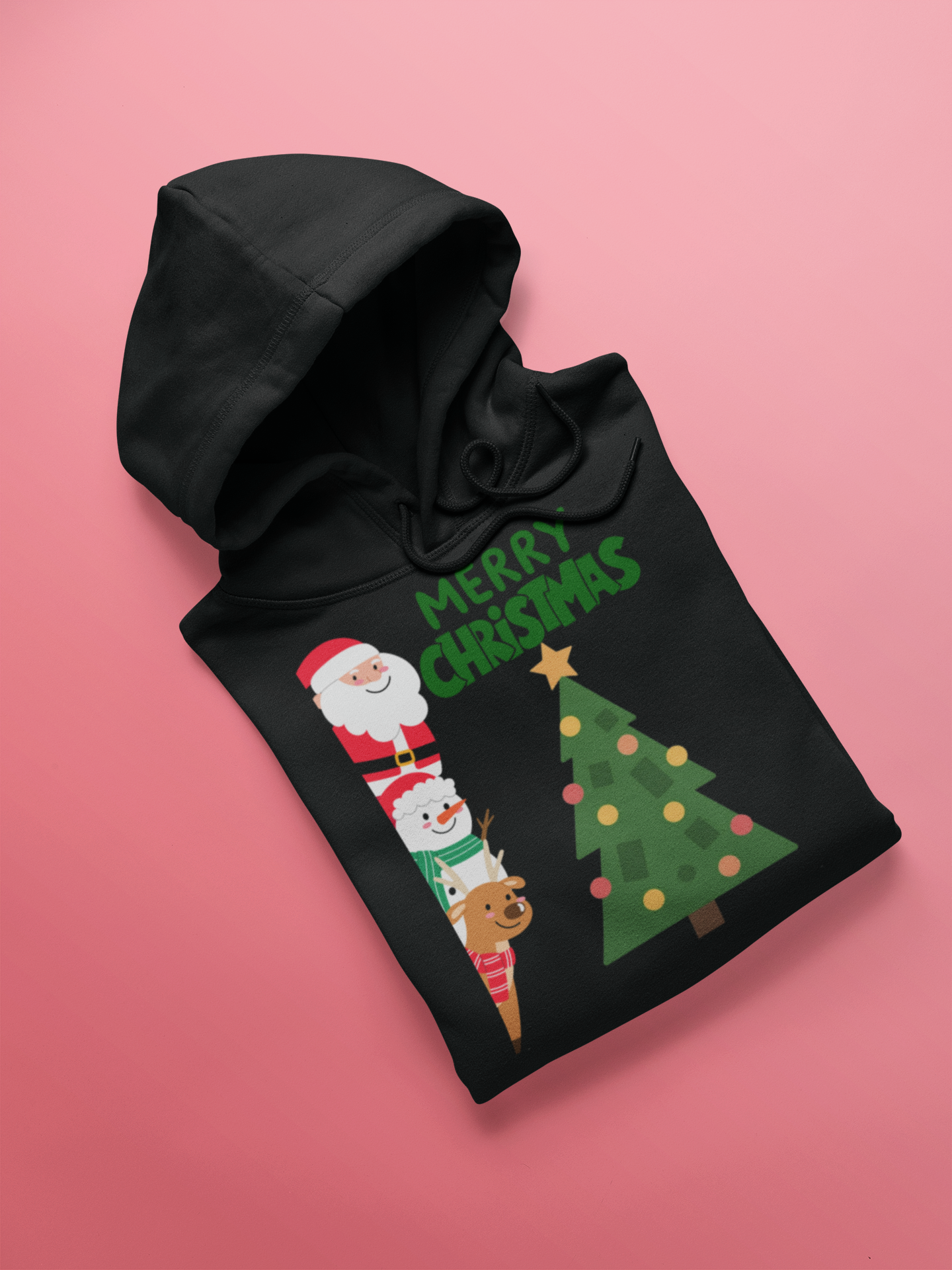 Unisex Kids Hoodie Merry Christmas Black Adventure Hiking Camping Camper Van Beach Cruise Vacation Road Trip Wildlife Safari Wanderlust Explorer Nature Lover Mountain Outdoor Adventure Travel Vacation Camping Campfire Graphic Quote T shirt