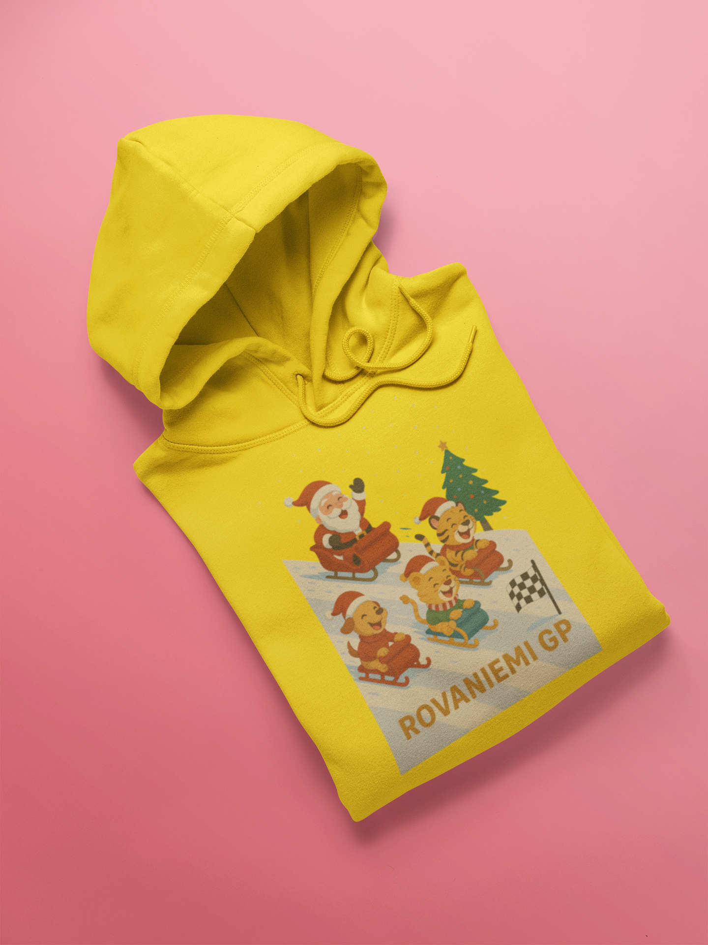 Unisex Kids Hoodie Rovaniemi GP Yellow Adventure Hiking Camping Camper Van Beach Cruise Vacation Road Trip Wildlife Safari Wanderlust Explorer Nature Lover Mountain Outdoor Adventure Travel Vacation Camping Campfire Graphic Quote T shirt