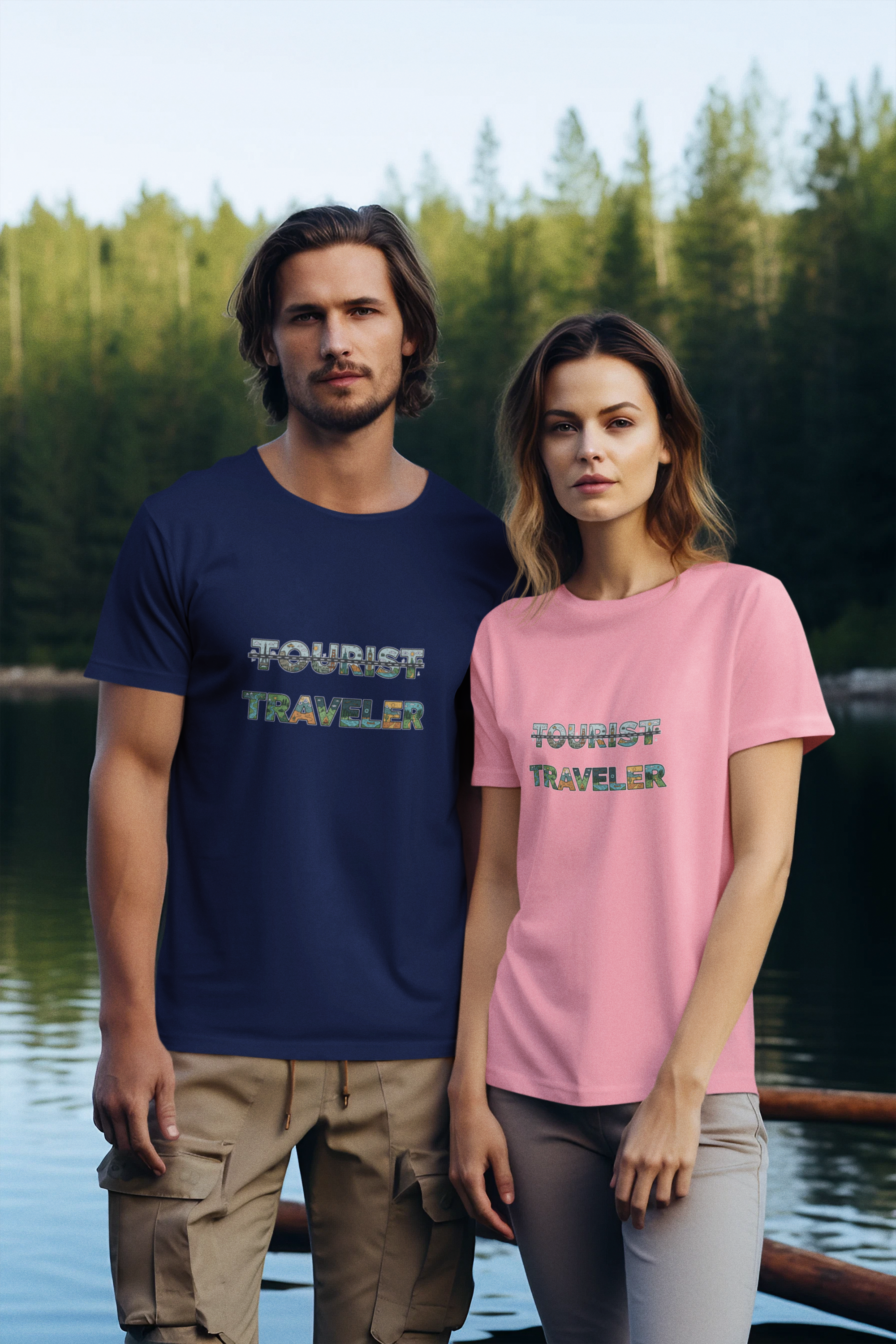 Unisex Not A Tourist Cotton T-Shirt