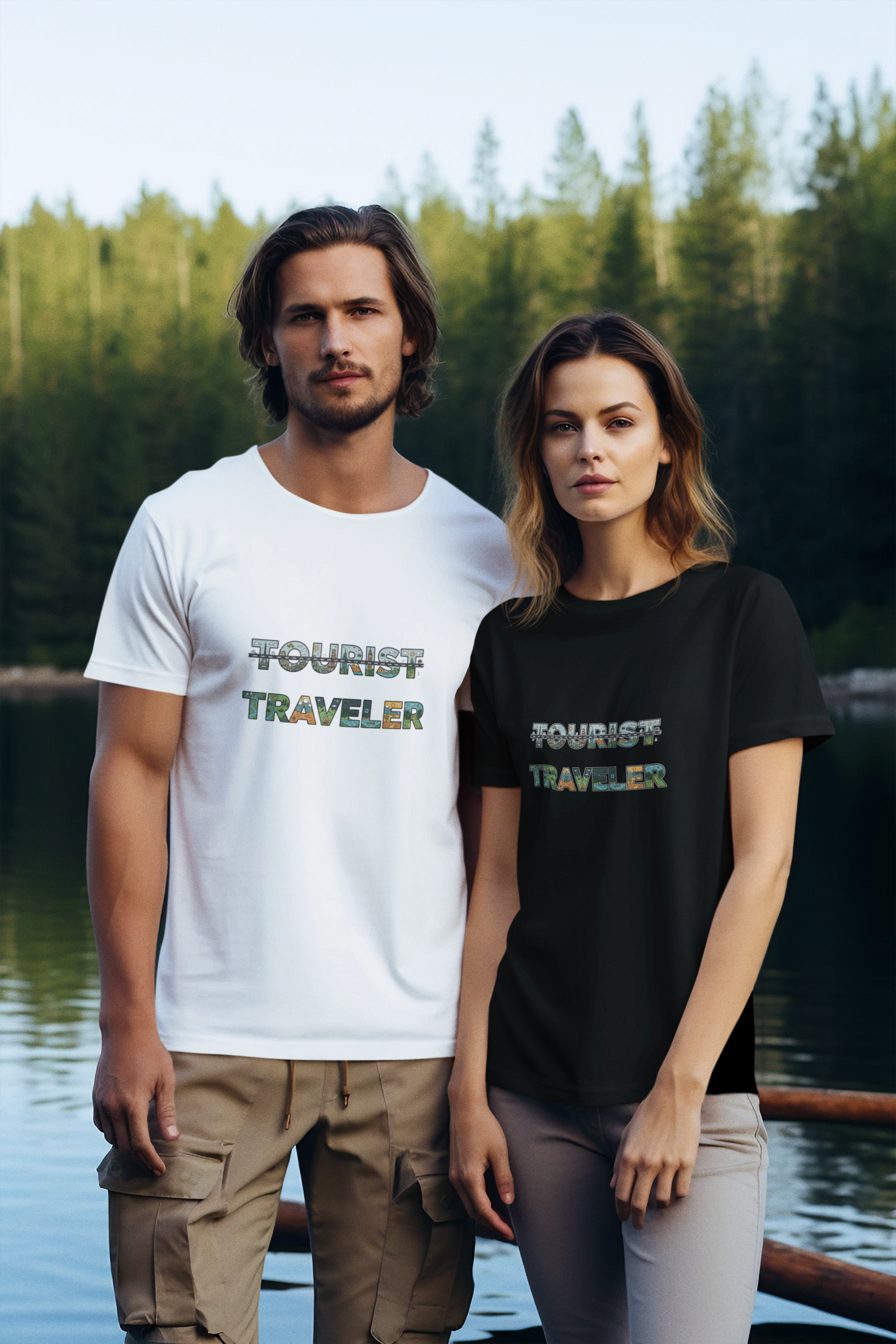 Unisex Not A Tourist Cotton T-Shirt