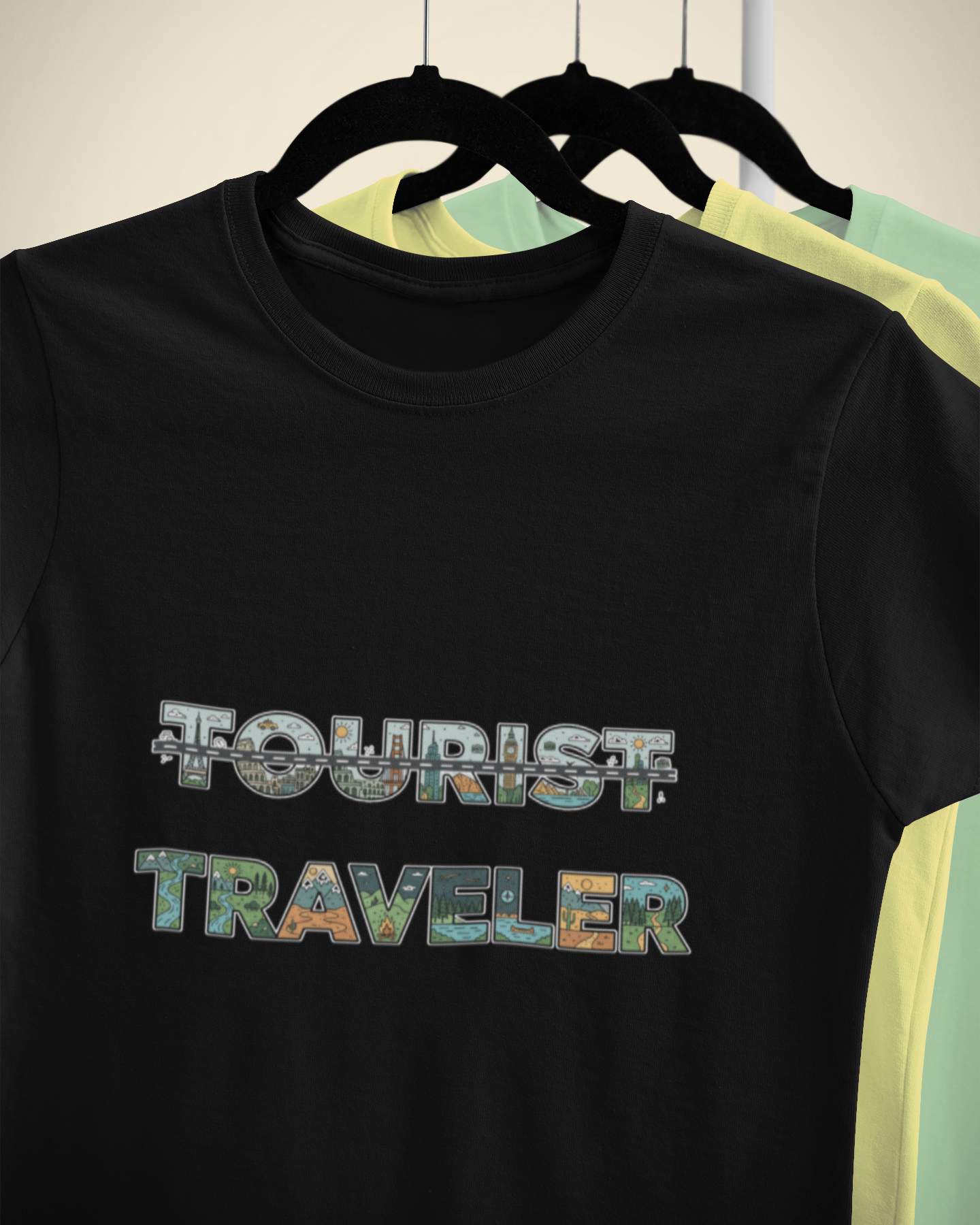 Unisex Not A Tourist Cotton T-Shirt
