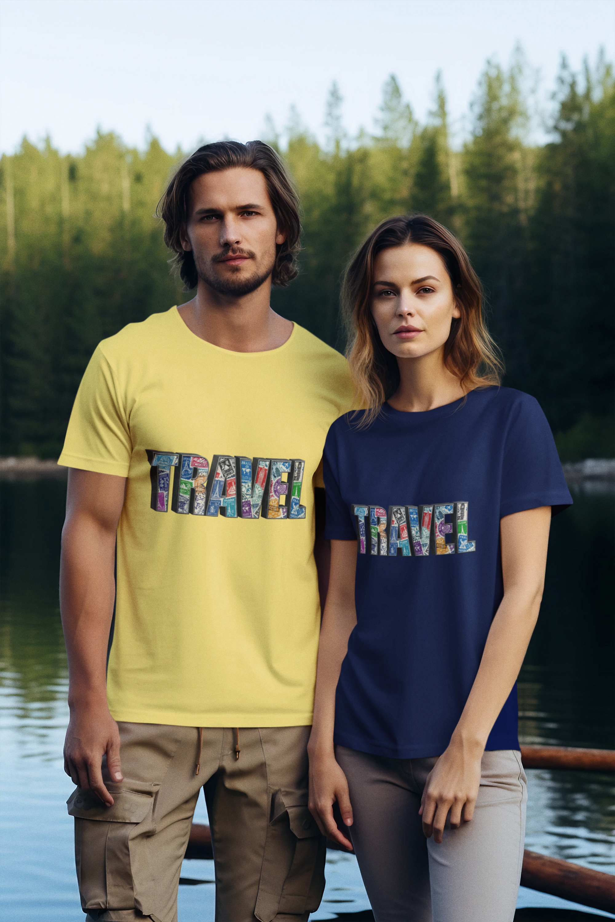 Unisex Travel 3D - Vacation Cotton T shirt