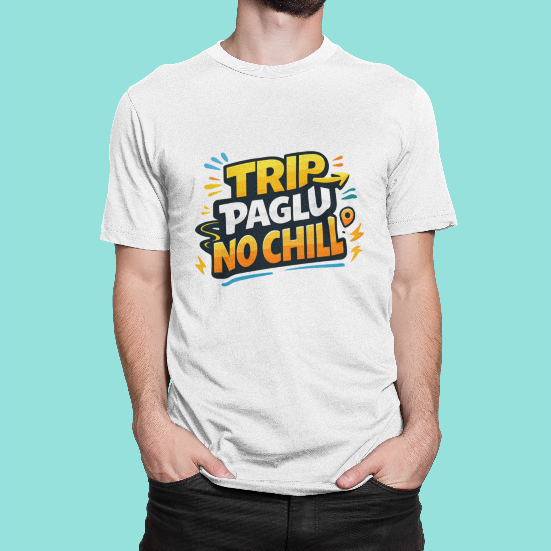 Trip Paglu - No chill Travel T Shirt
