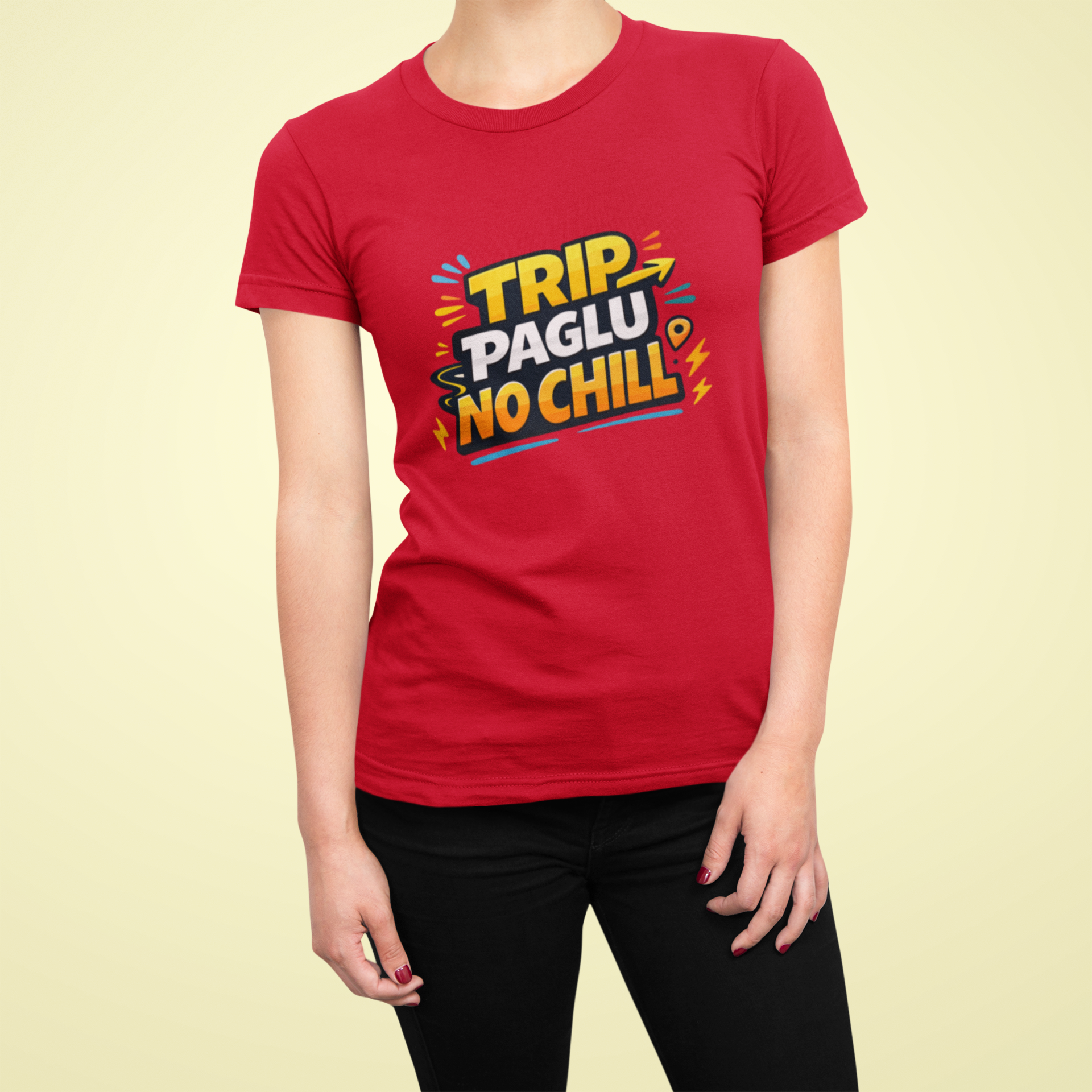 Trip Paglu - No chill Travel T Shirt
