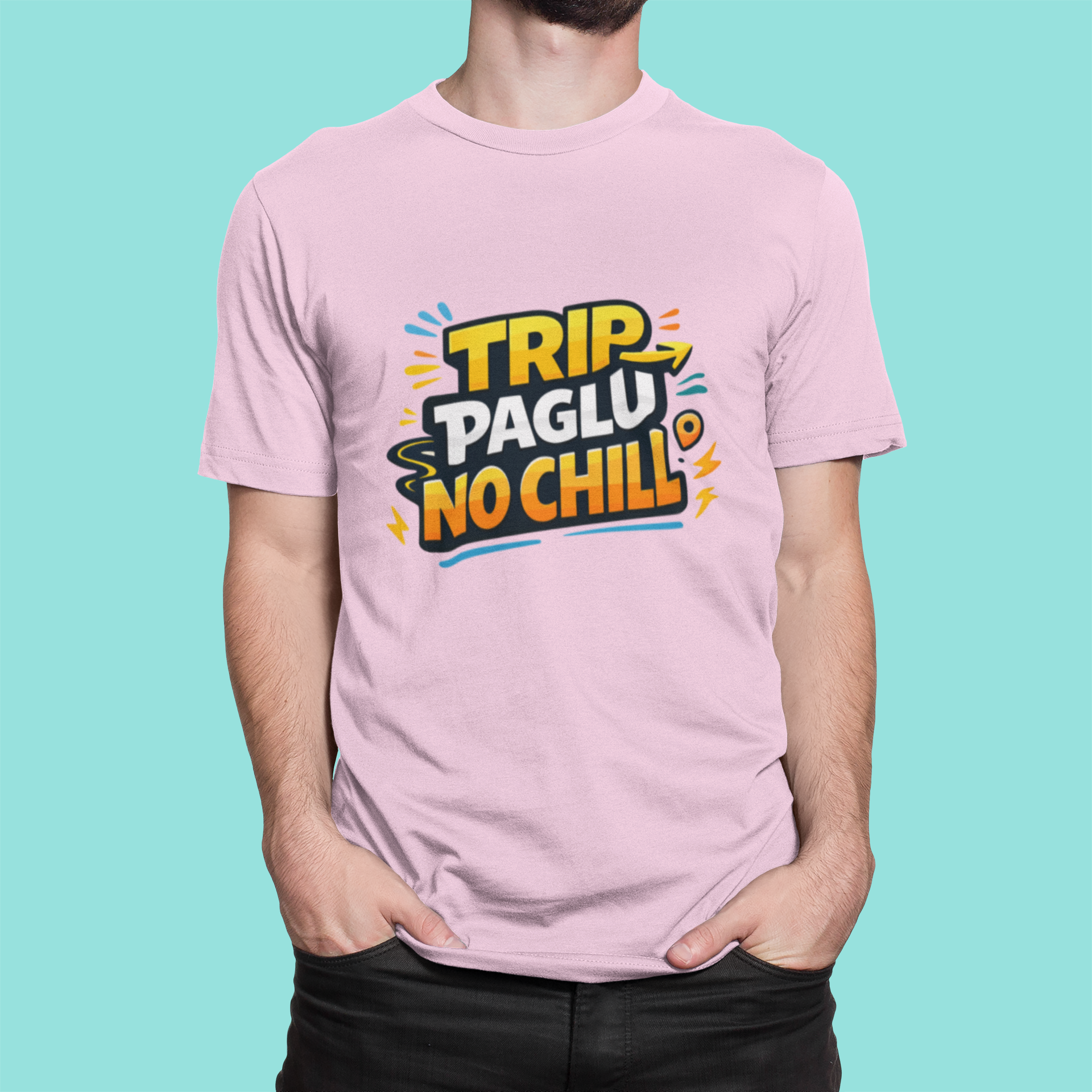 Trip Paglu - No chill Travel T Shirt