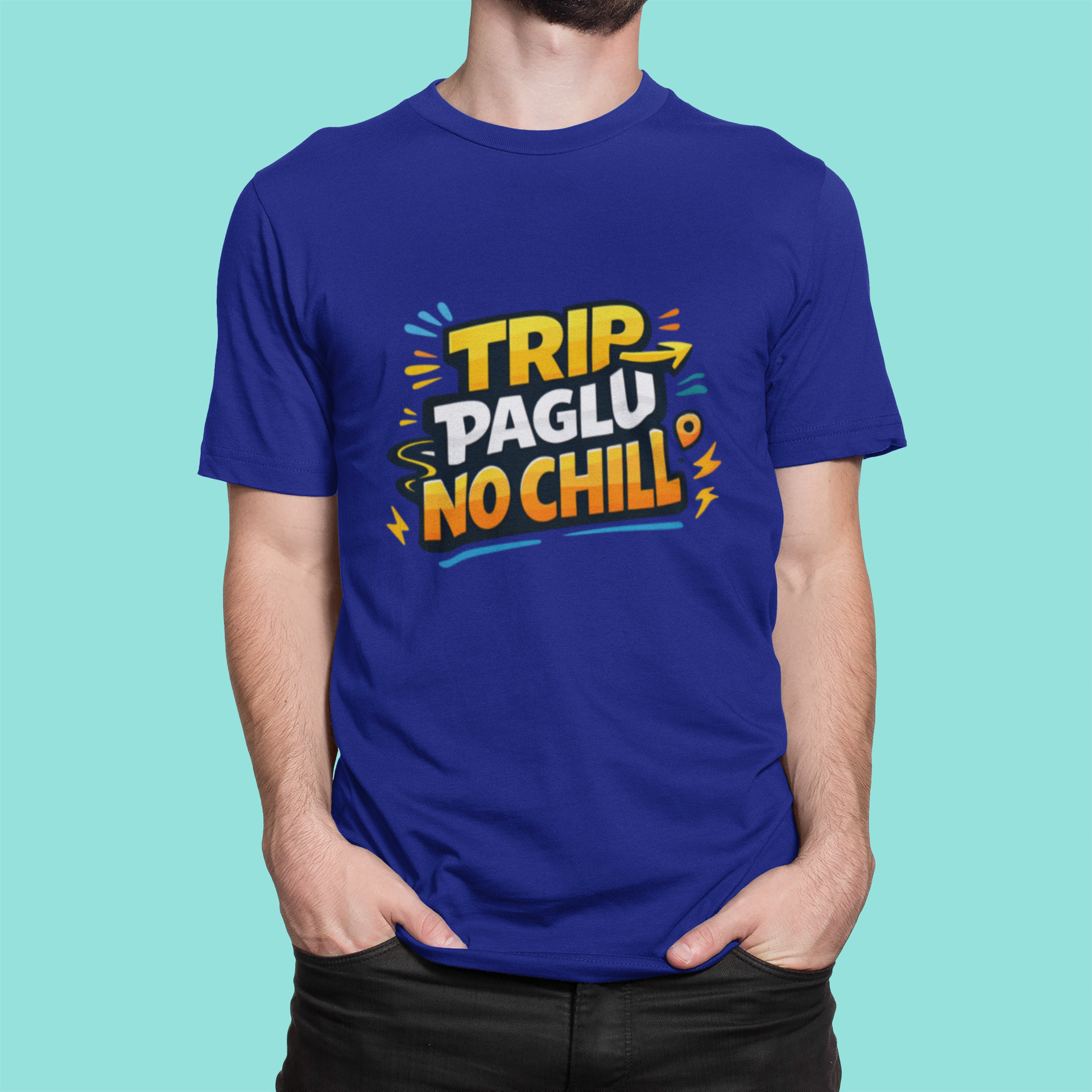 Trip Paglu - No chill Travel T Shirt