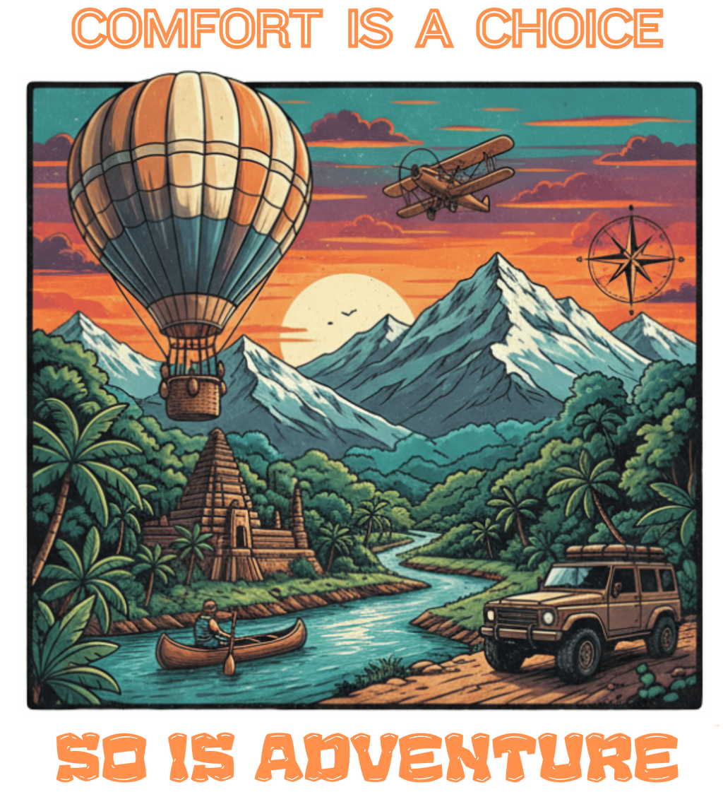 Comfort Is a Choice • Wear It Your Way (Tee • Hoodie • Crop • Oversized • Sweatshirt)