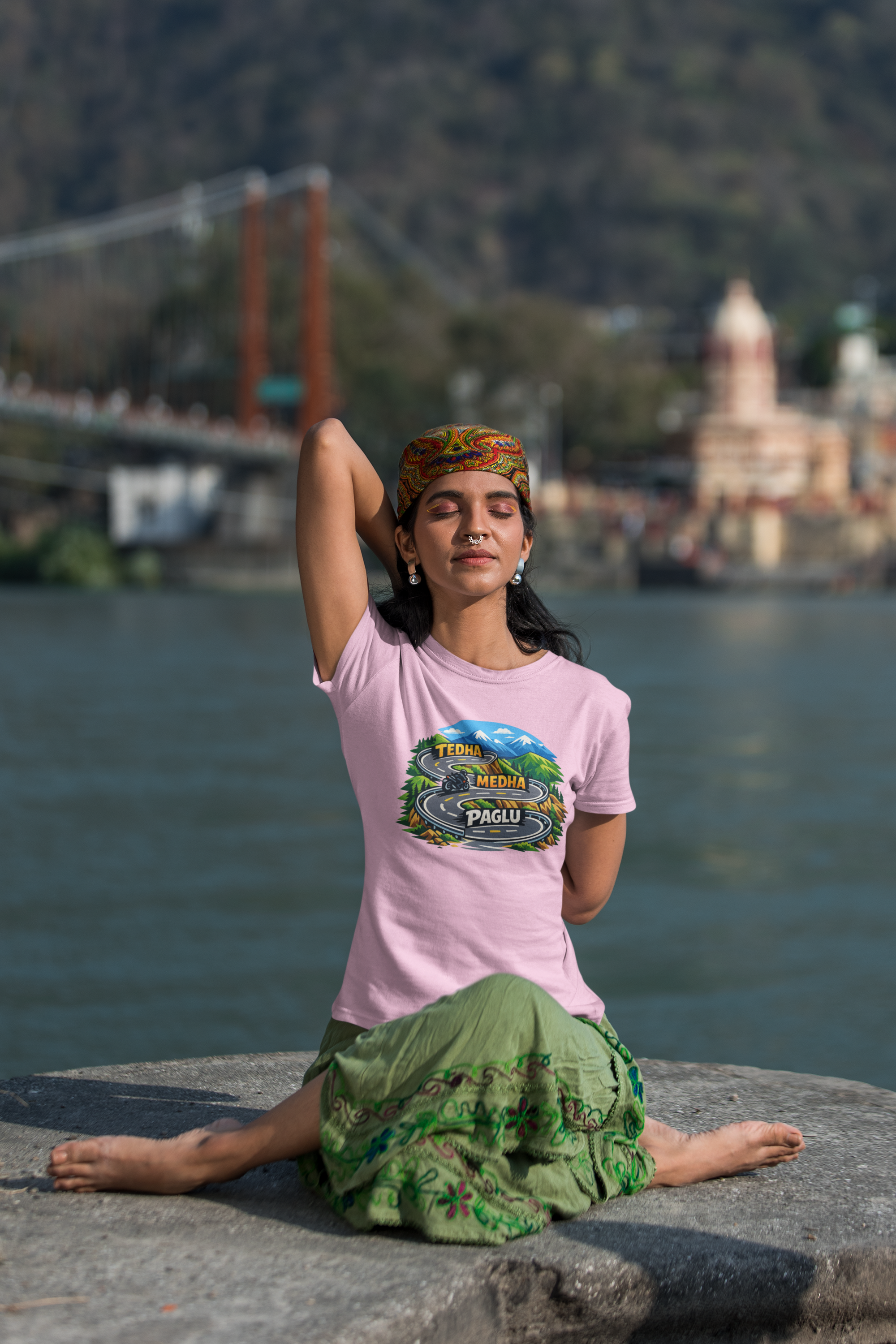 Tedha Medha Paglu Travel T Shirt